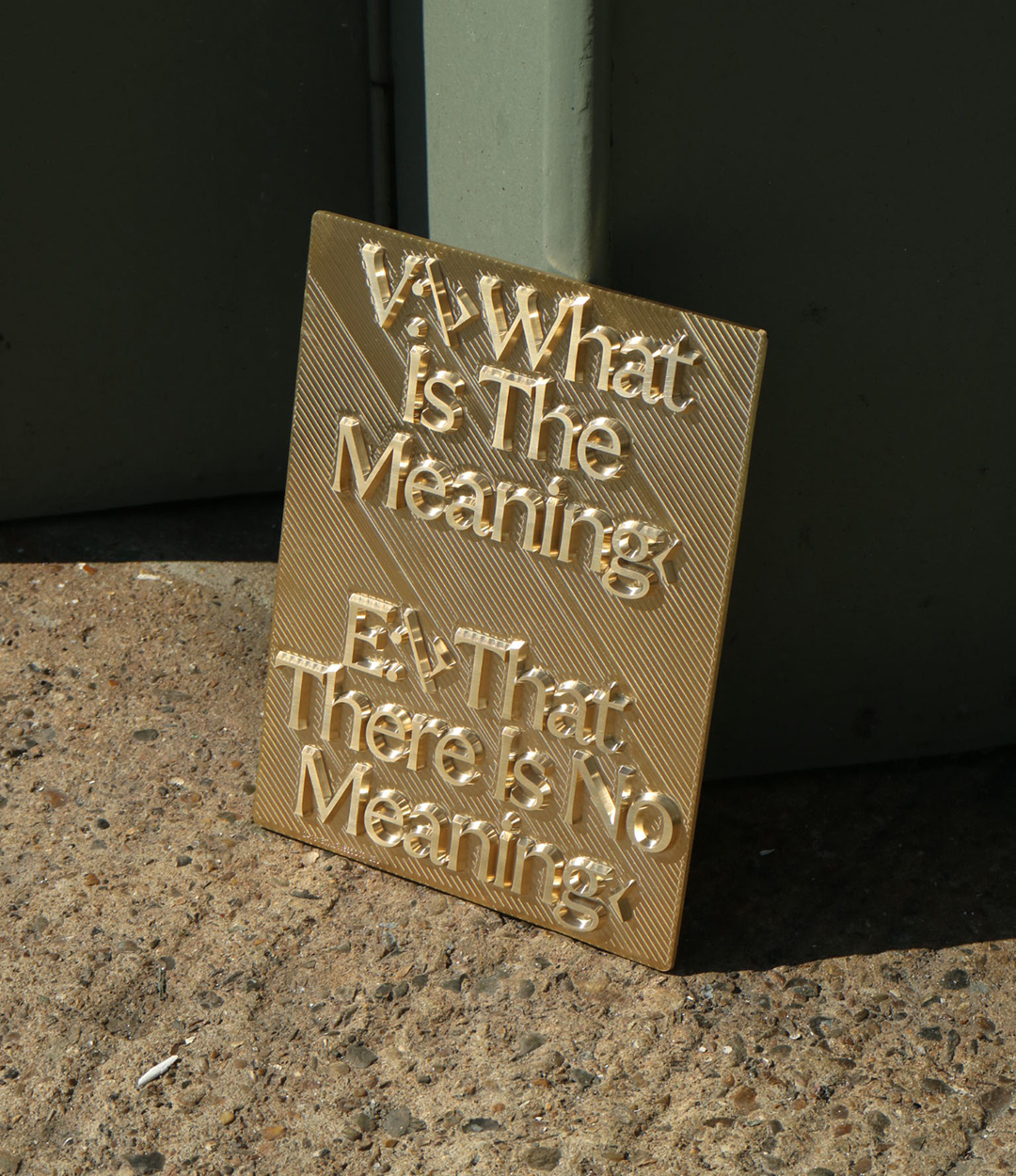 Two Times Elliott x Studio Ren&eacute; BiederQuaria Typeface Poster