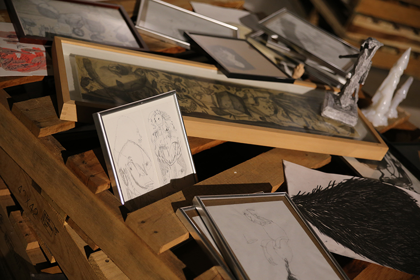 WET PAINT_exhibition installation