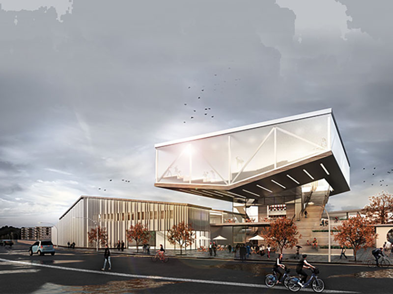 第三空间——社区中心健身中心二年级