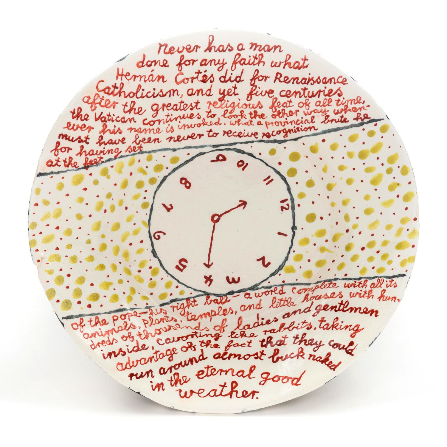 Michelangelo Merisi da Caravaggio, 12-14.08.2020Glazed ceramic stoneware5 x 26cm