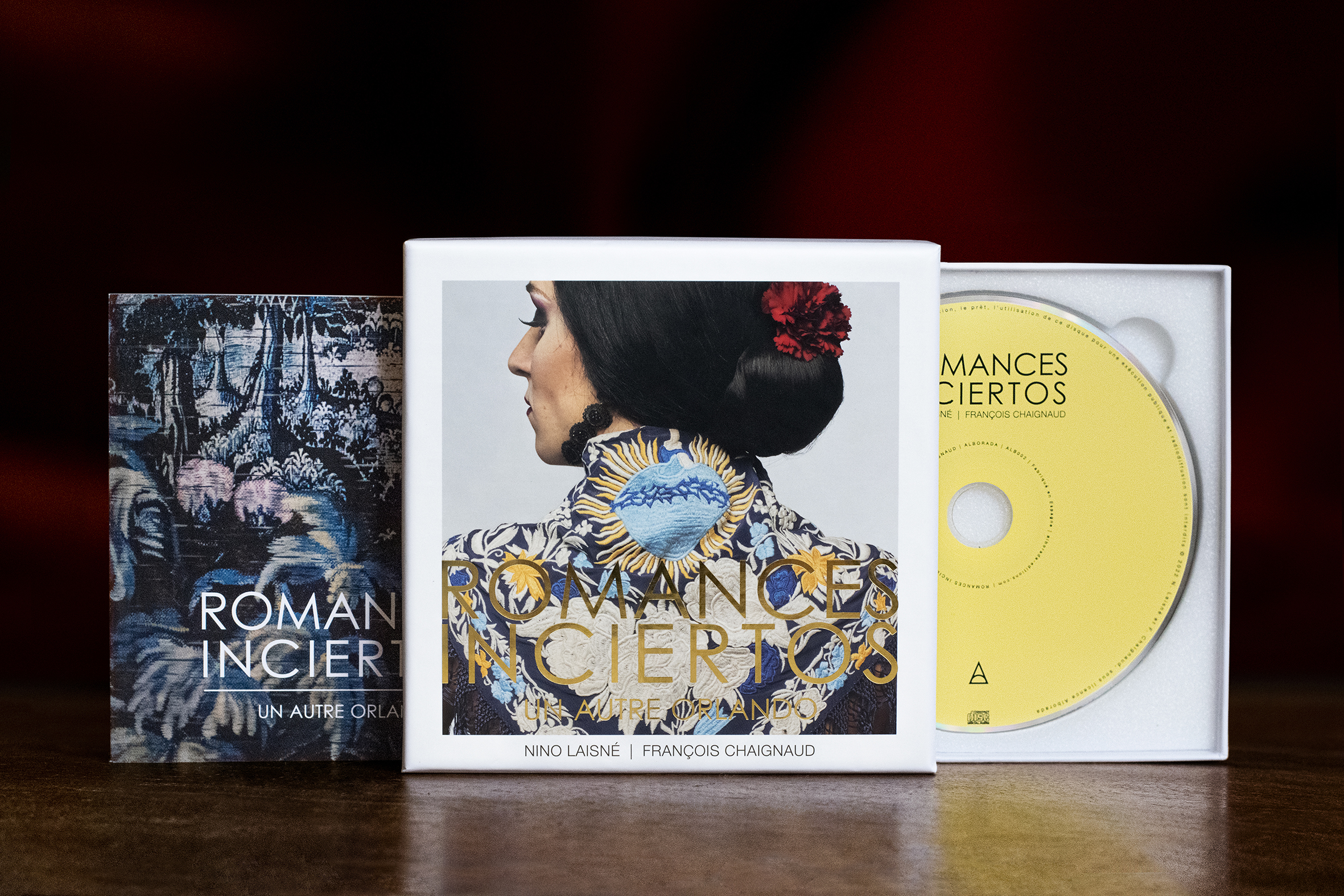 Romances inciertos, un autre Orlando [CD] /&nbsp;CD + livret 52 pages / 1000 ex / Alborada éditions / 2022