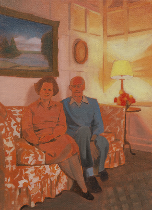 'Privatisation' 2020, Oil on Linen, 41 x 56 cm