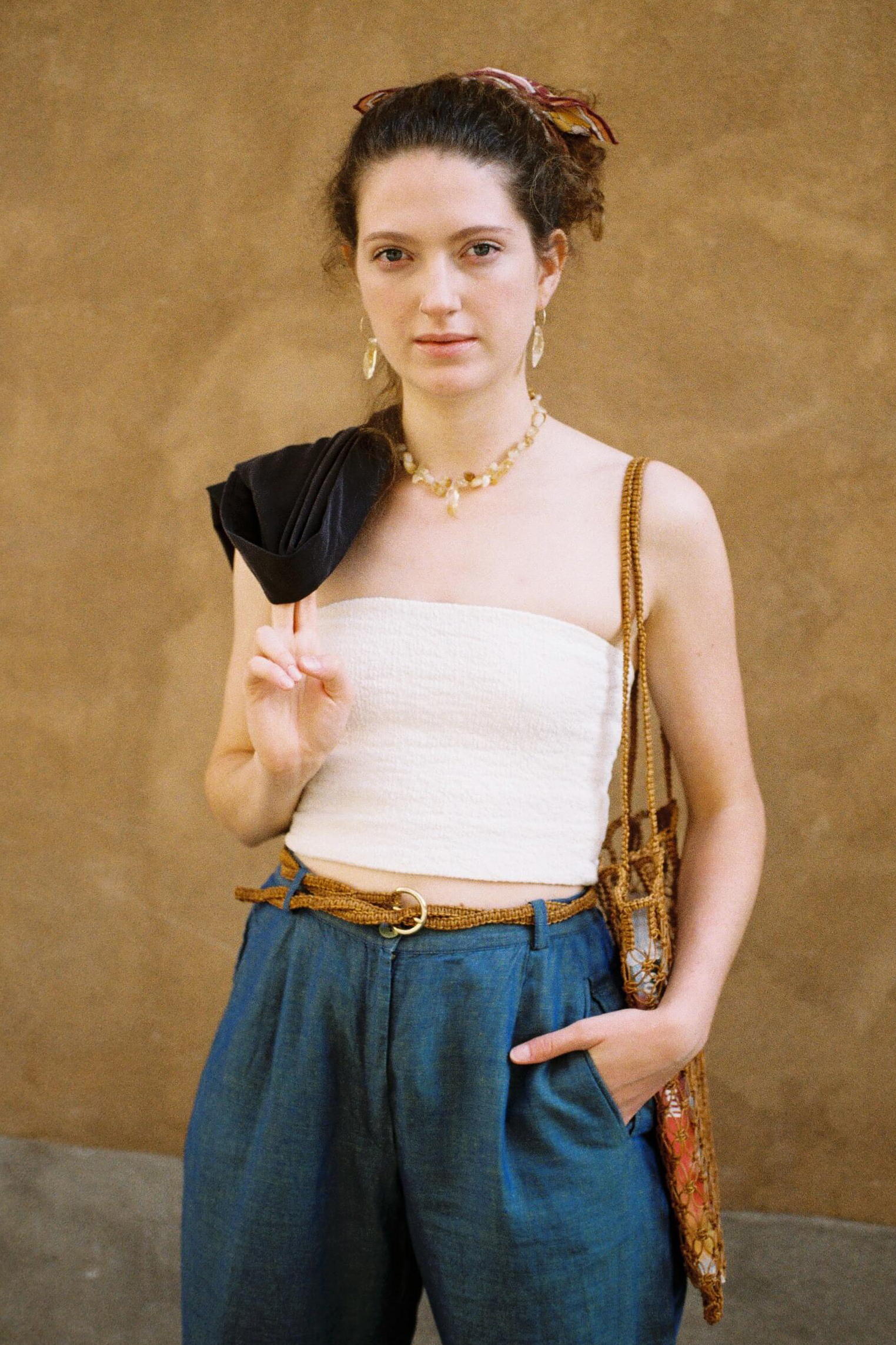 MALENA BELT [ ocra ] €80