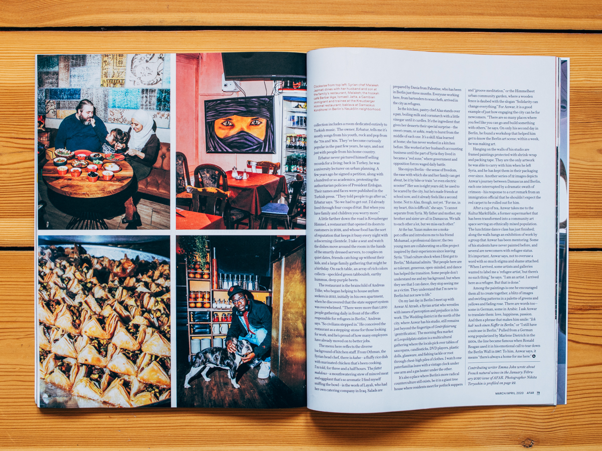 AFAR (US) / Berlin the Capital of Empathy Cover Story / March April 2020