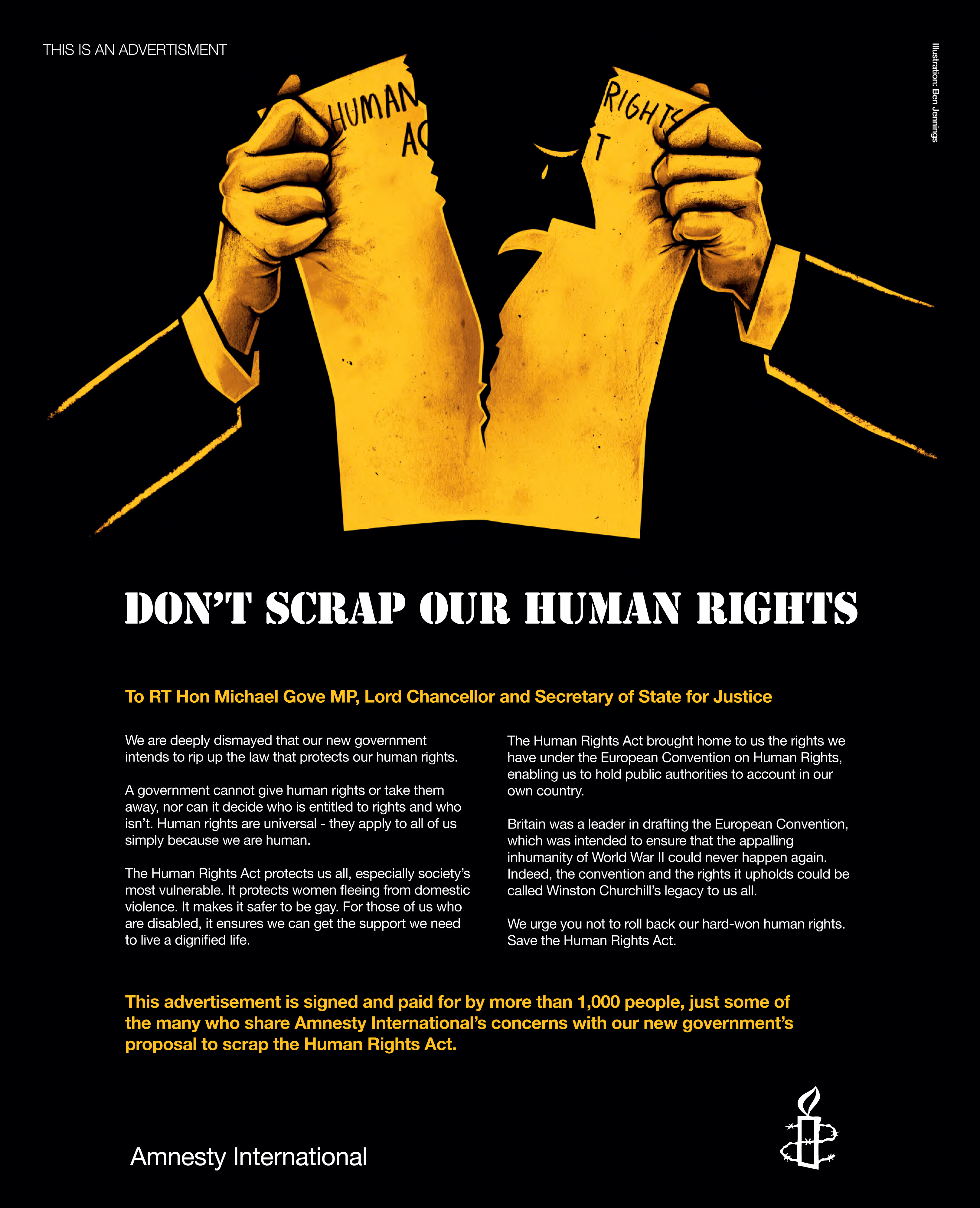 Poster à colorier - OMY • Boutique Amnesty International