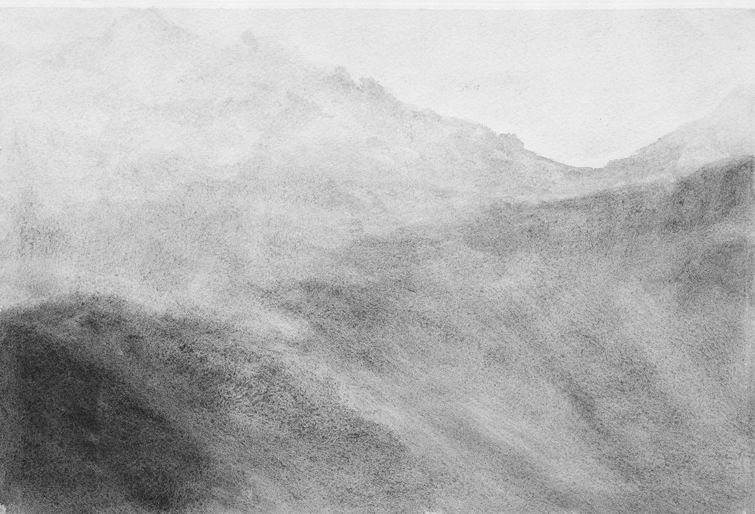 Col, pluiegouache on paper22 x 32 cm, 2017