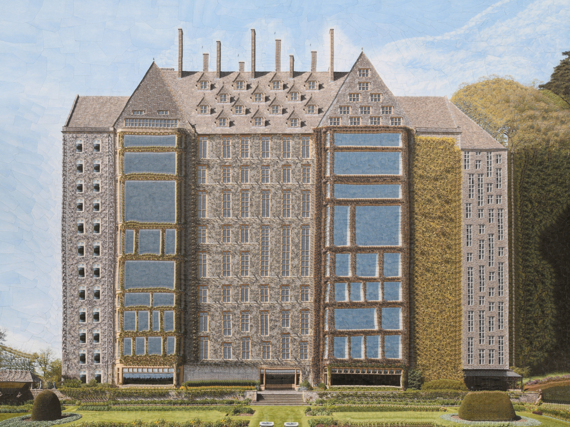 Abbotswood, 2025, 12 x 16 inches