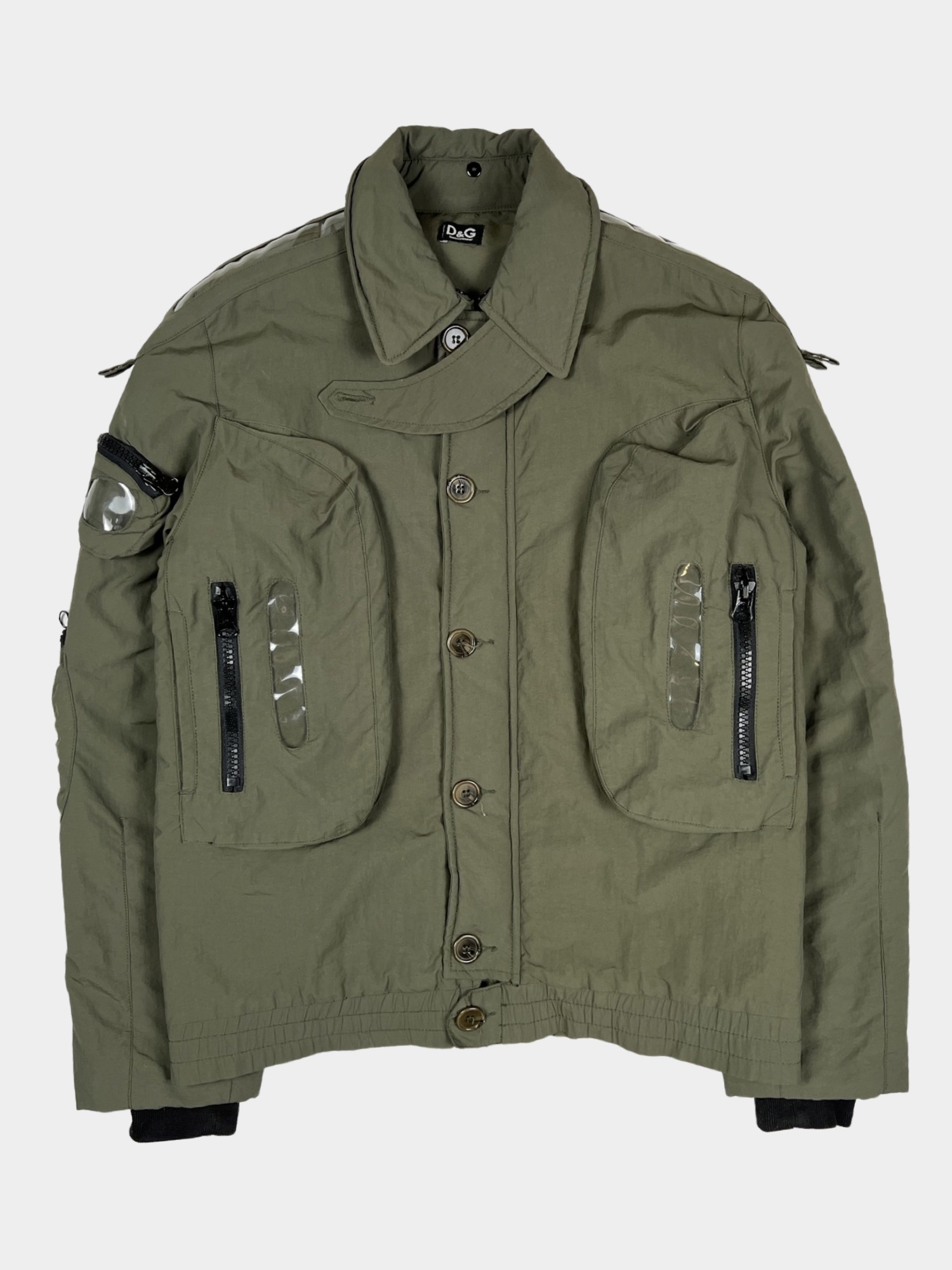Dolce & Gabbana AW2003 Goggle Military Jacket - ARCHIVED
