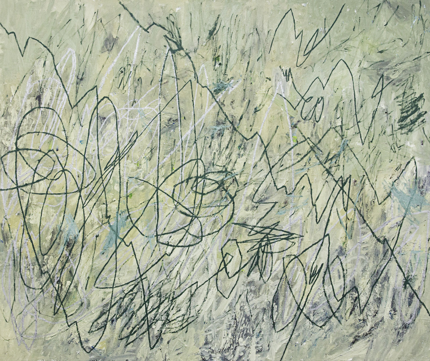 Jan-Henri Booyens, Unknown pleasures (2014) | Oil on canvas, 170 x 200 cm