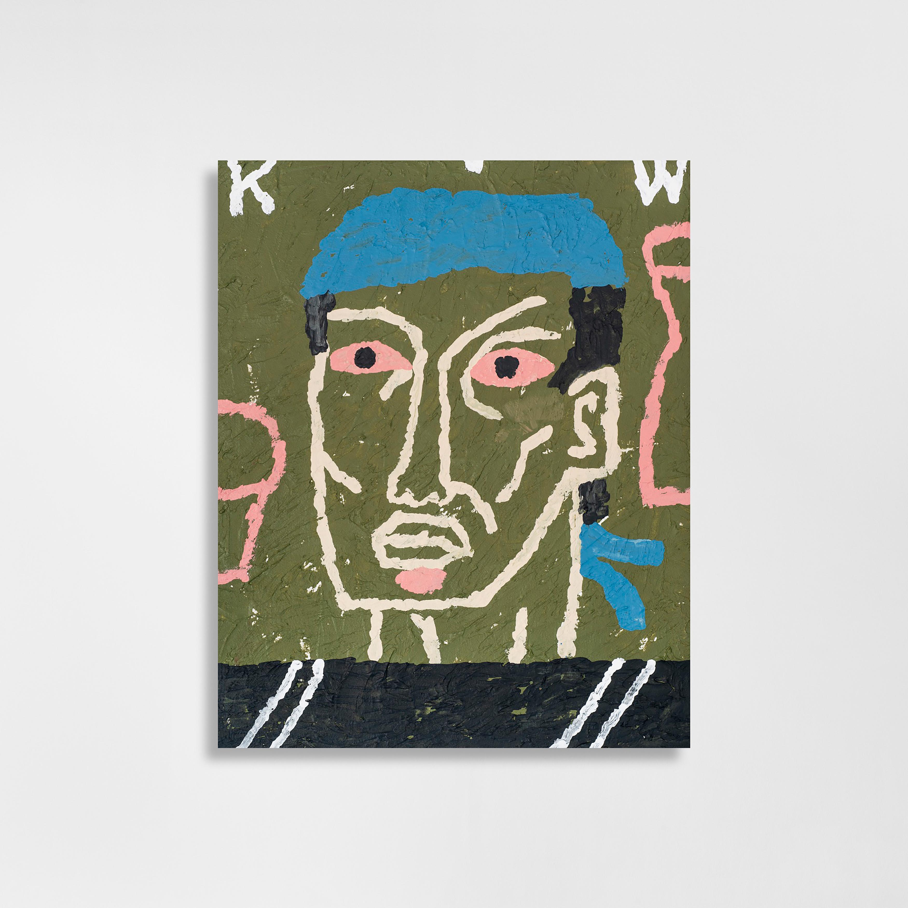 TAKEAWAY I, 2020, Acrylic on canvas, 65 × 55 cm