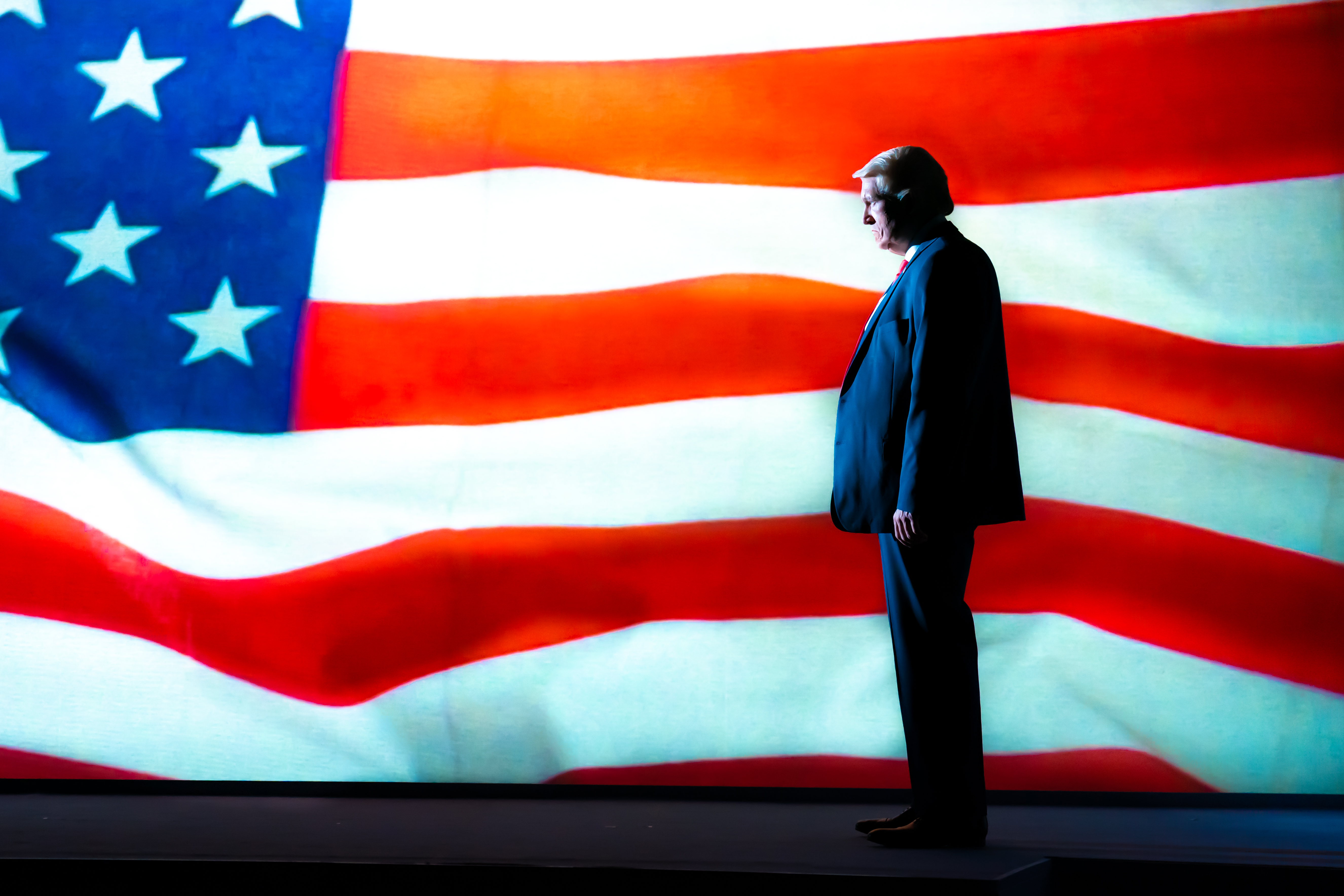 The 47th, Bertie Carvel, Old Vic Theatre, Photograph by Marc Brenner