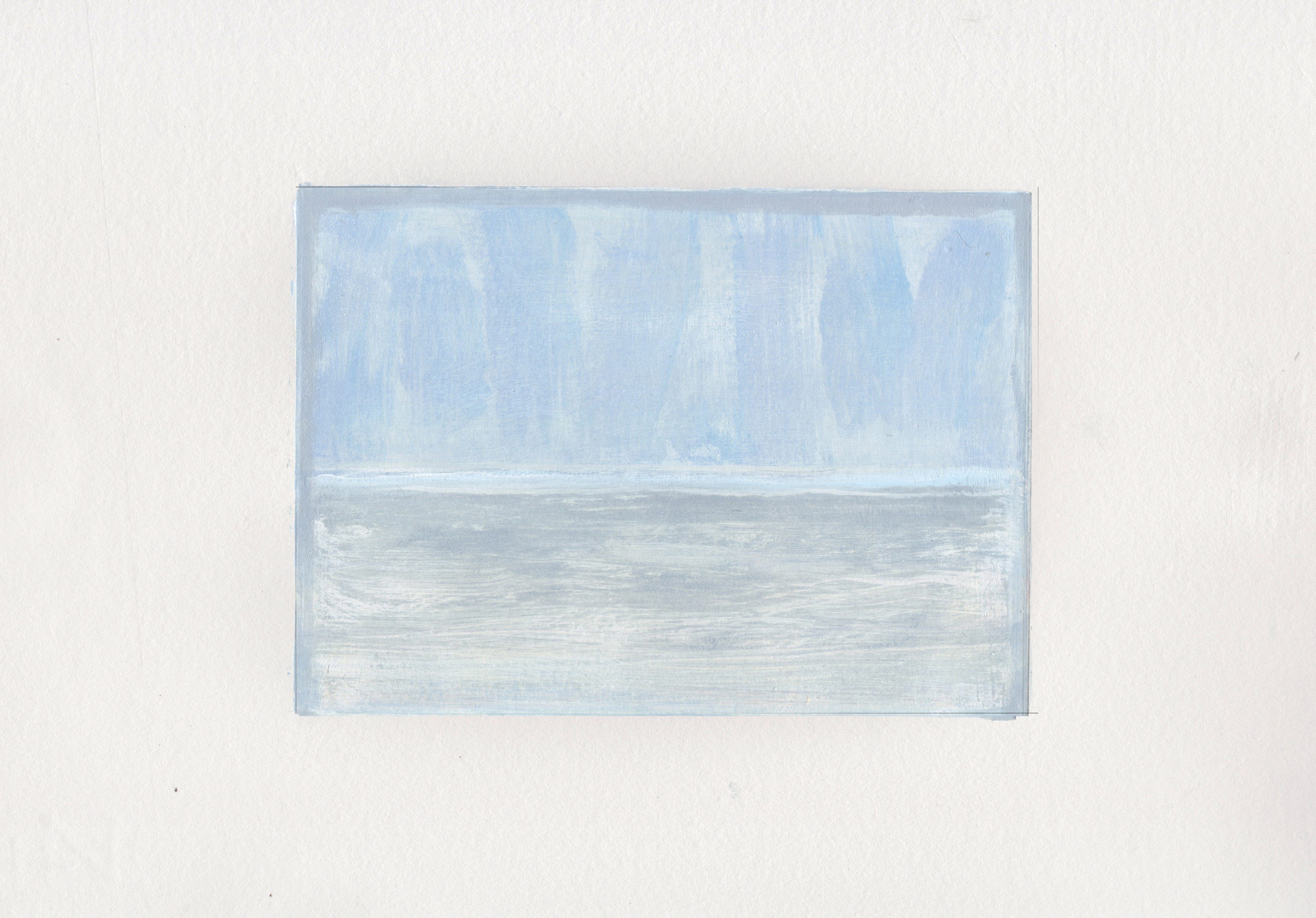 December 15th, unique monotype, 2015, 10.5 x 15 cm