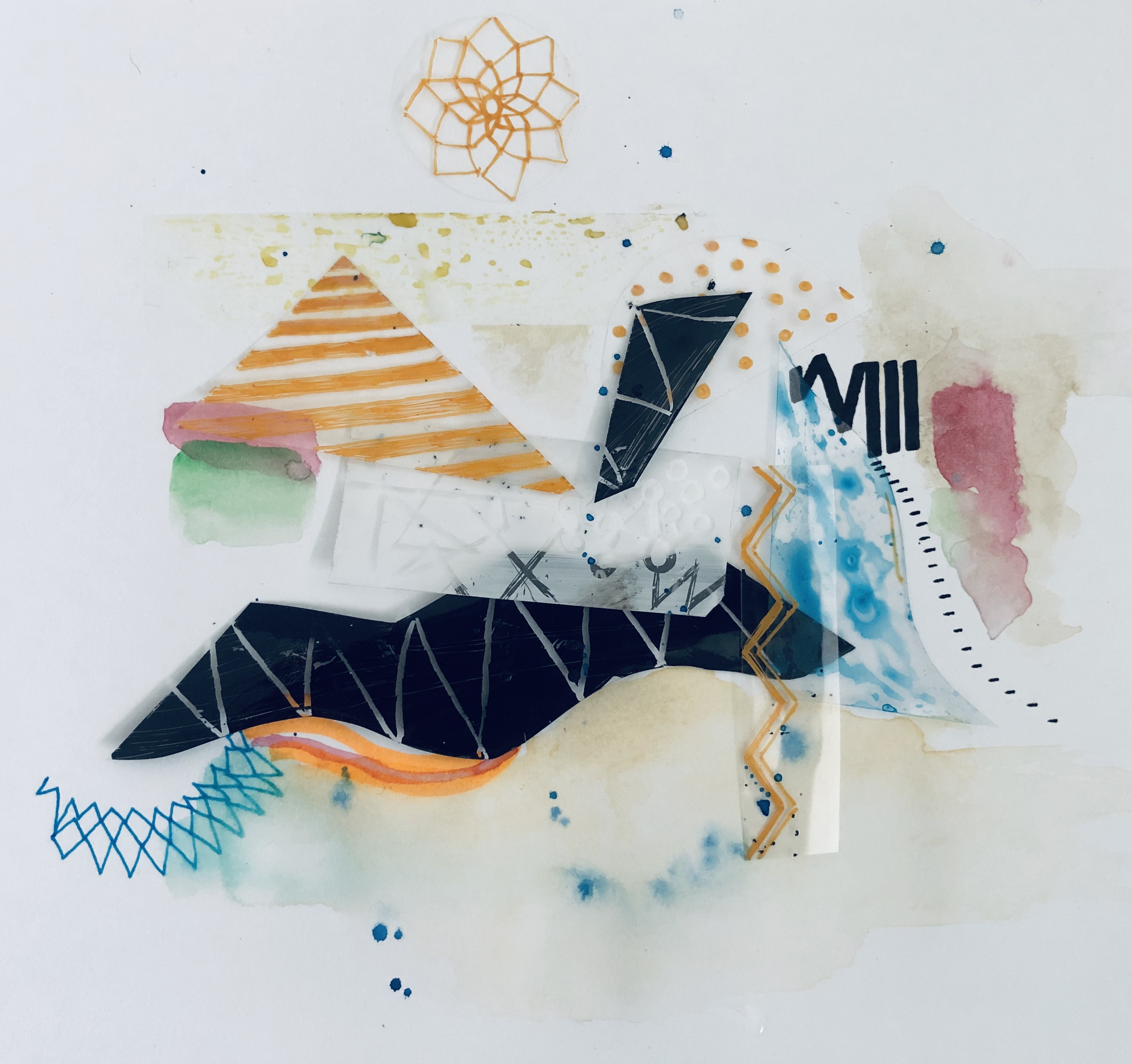 Muskaan Bhukhanwala, Layered Abstraction, 2021