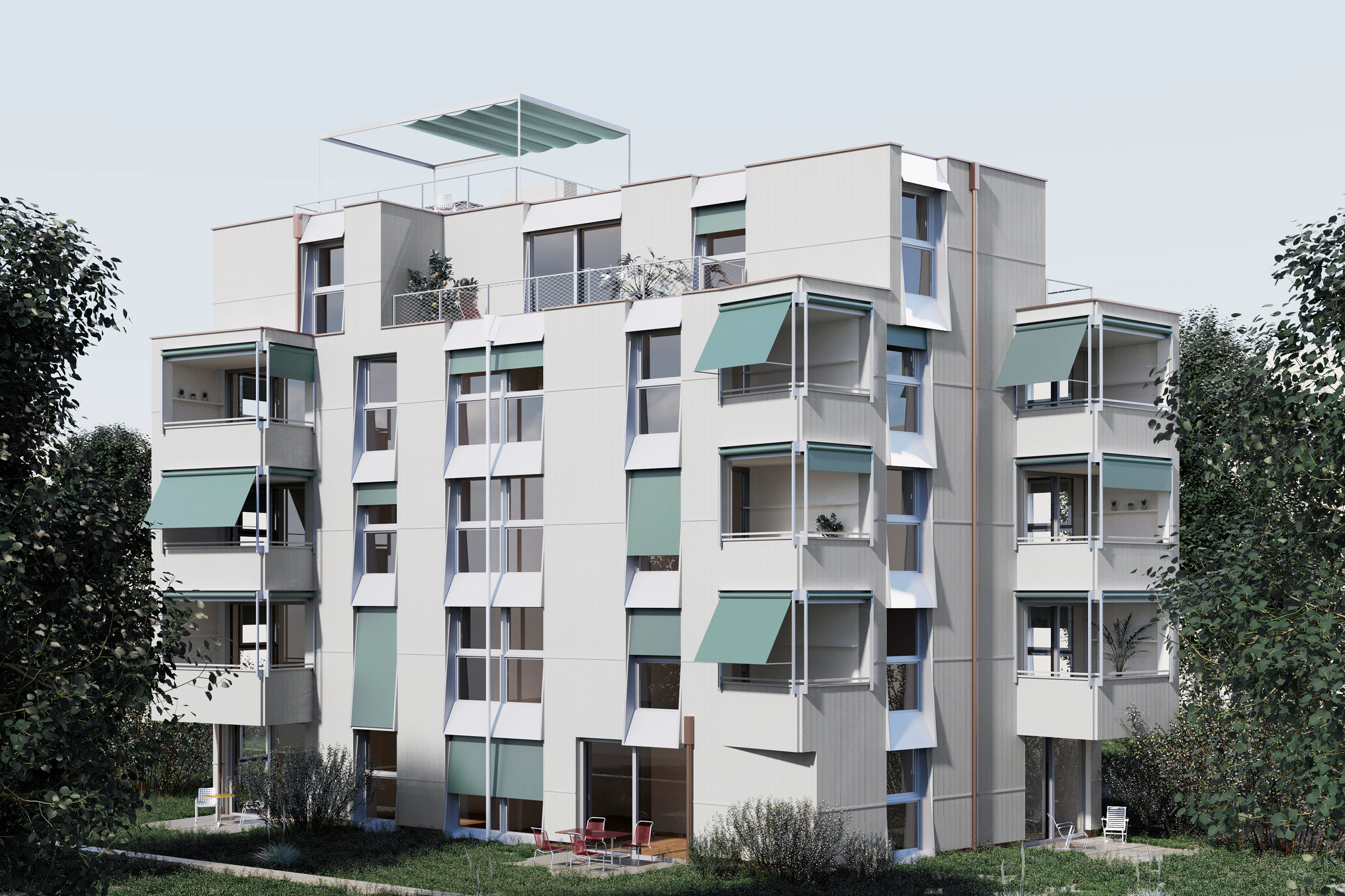 Visualisierung – Collofunda – Chaletweg Zürich