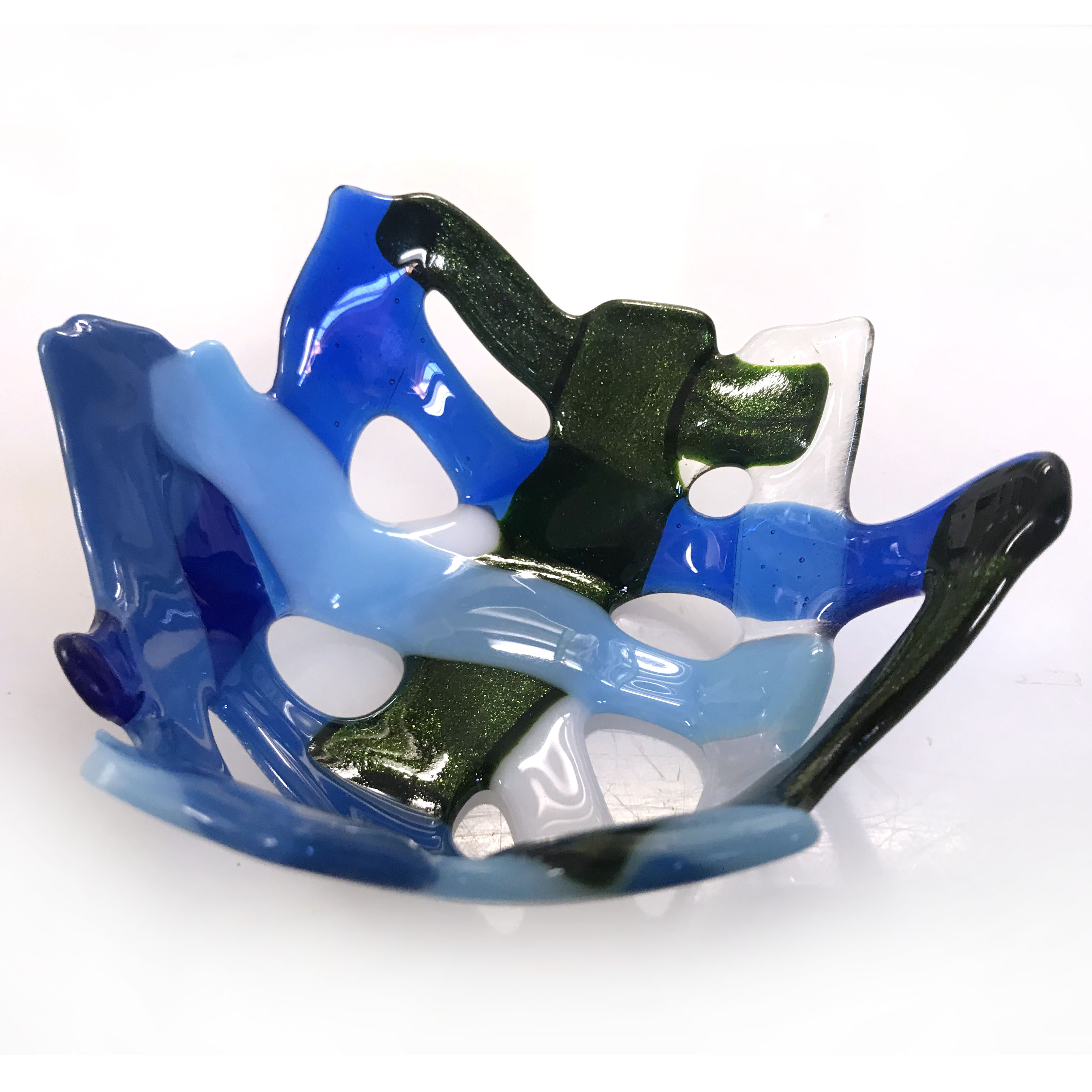 by Lucia V. at the Visual Arts Center Artventure, glass, 2021 (12 years old)