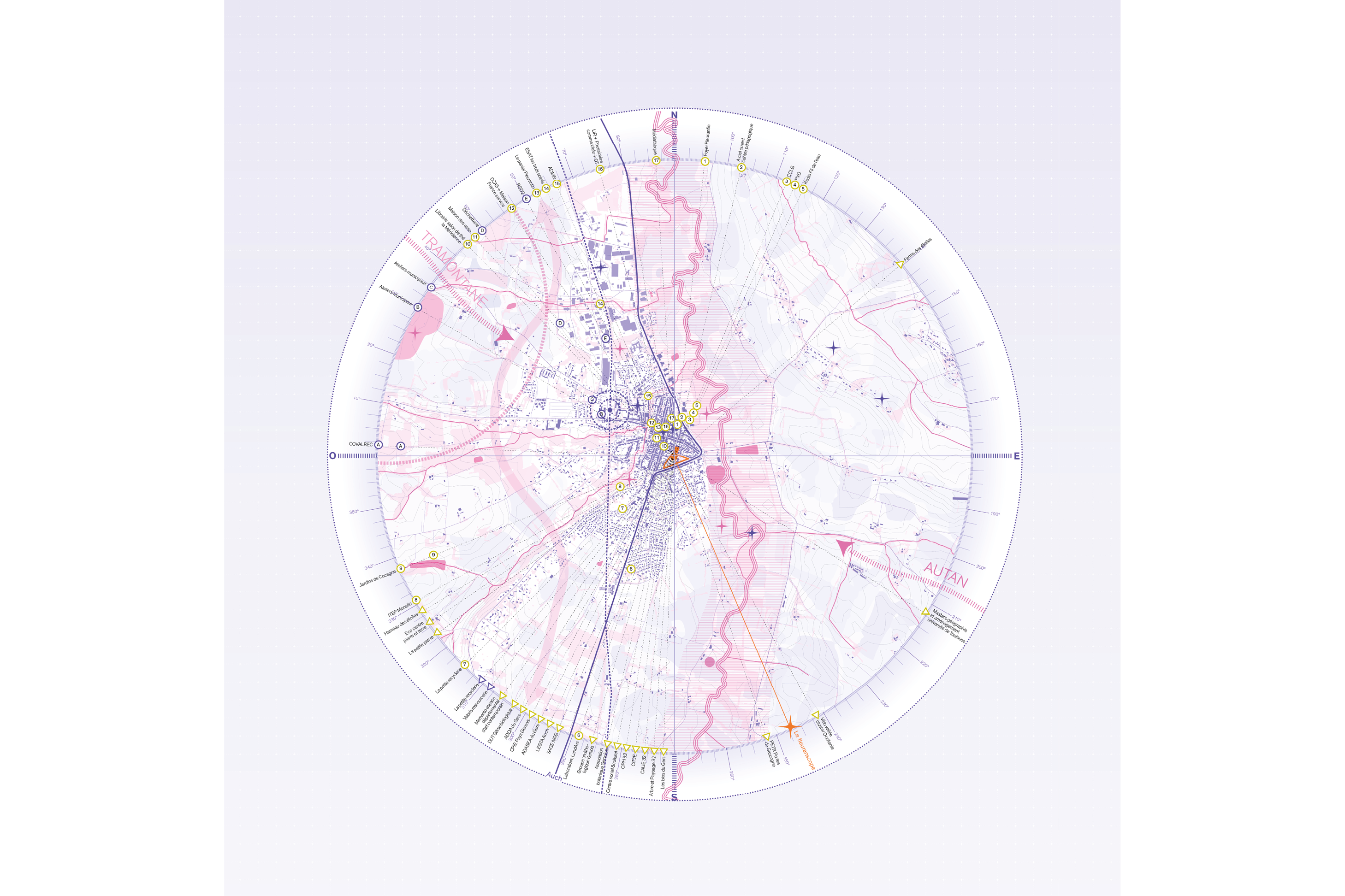 Europan 17 - Le Fleuranscope, projet lauréat 1er prix, Fleurance (32) - 2024 - en cours