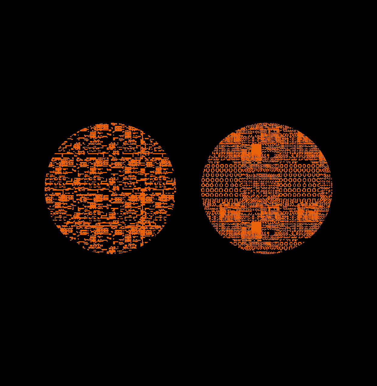 Day and Night Planet / Giclée fine art print on Hahnemühle Watercolour paper / Variable dimensions / Edition of 6