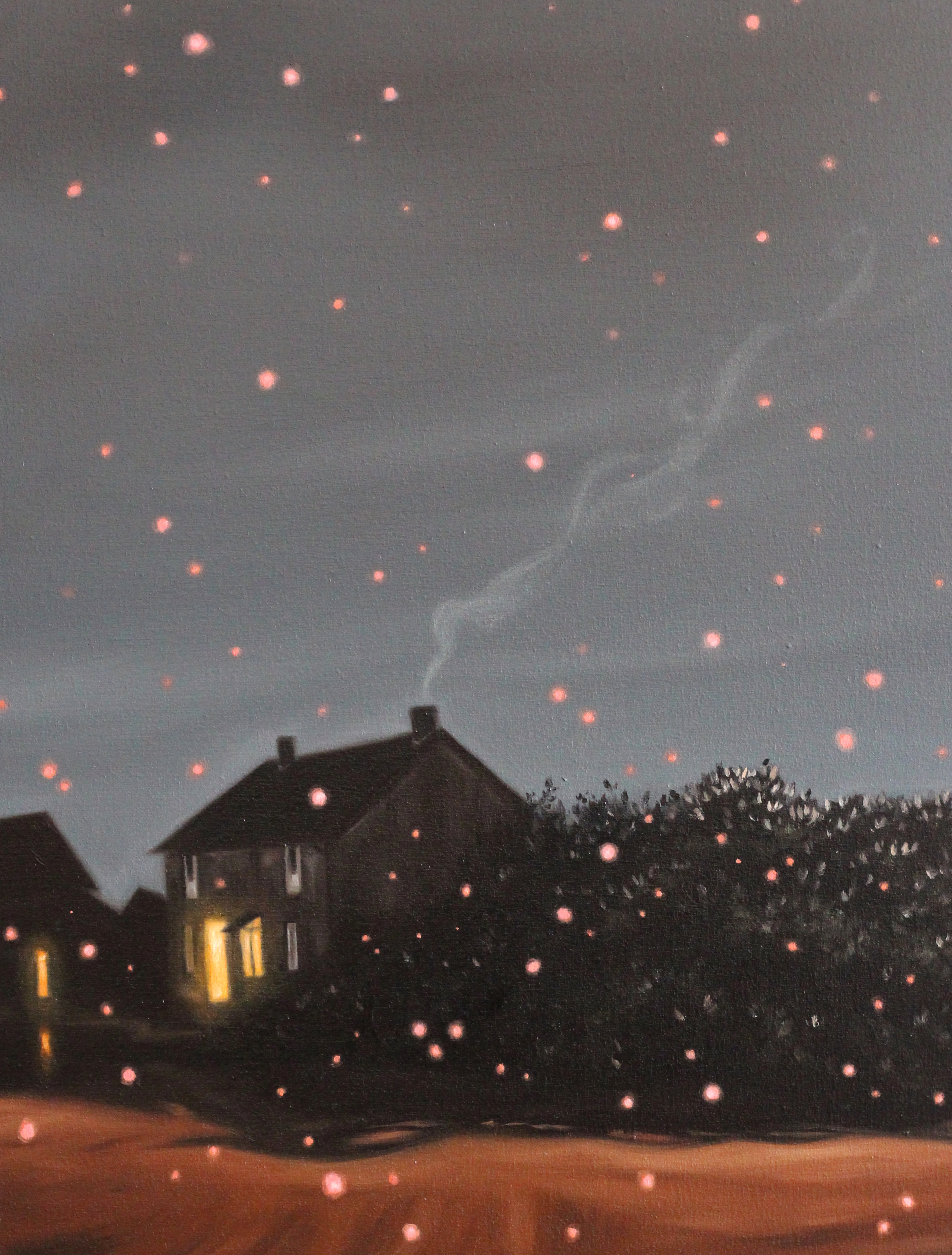 The Hunt, Oil on Linen, 14 x 18", 2023