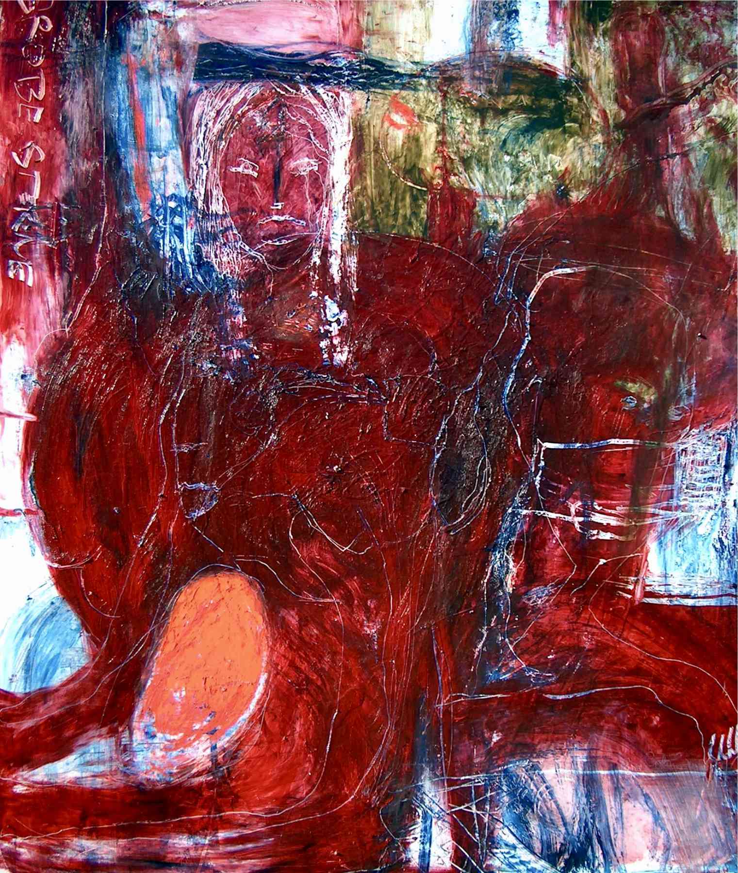 eva gessner red being grown to a burning star