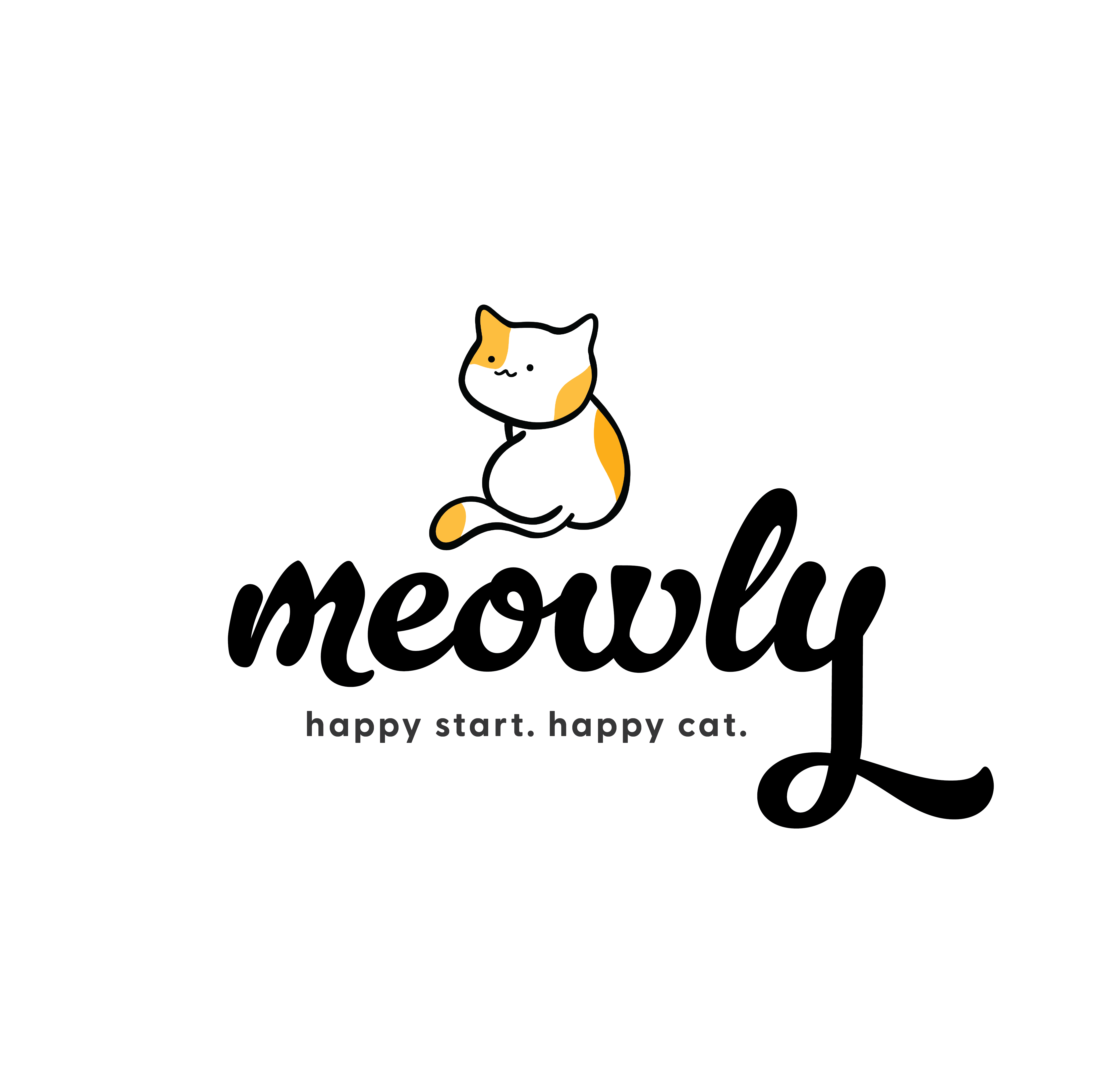 Meowly LogoDigital, 2023 
