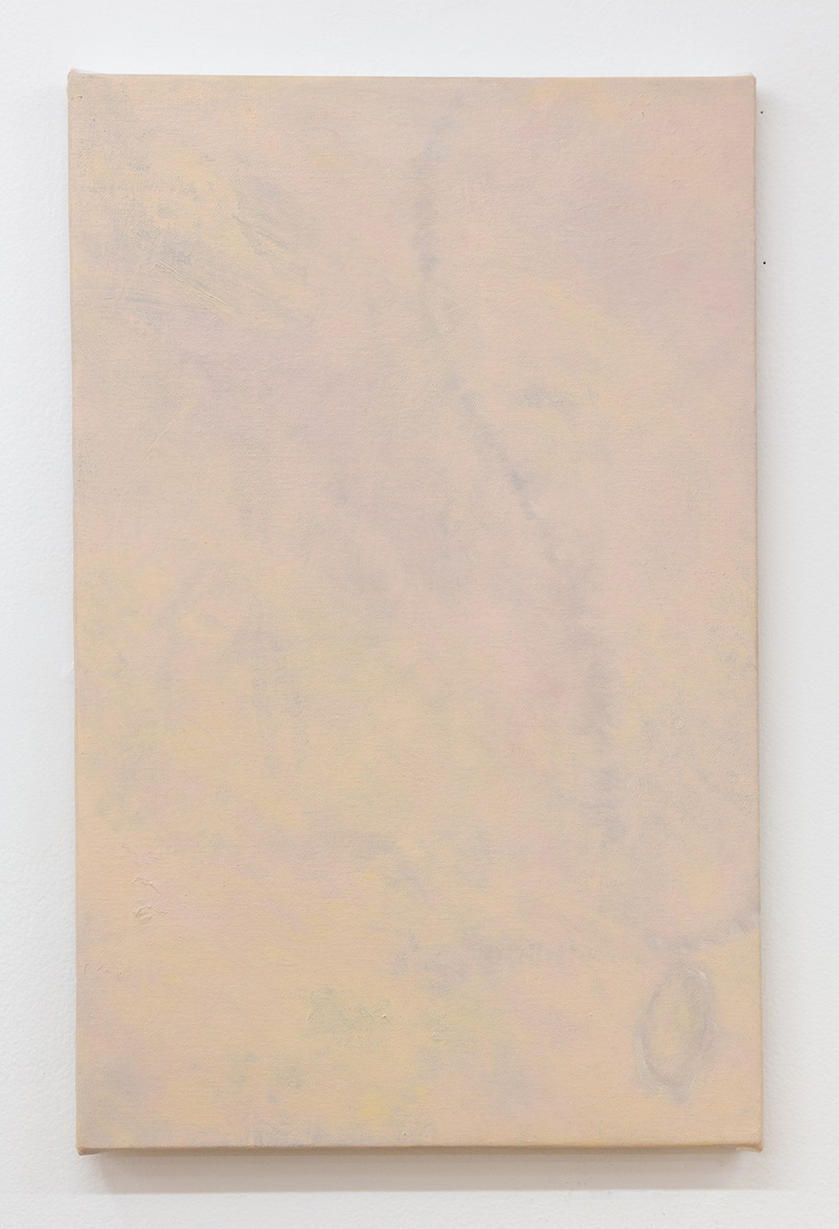 She enters the boudoir and emerges in the raiment of the dream called Everyday / oil on canvas / 20in x 13in / 2019