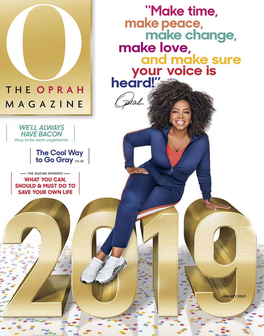 The Oprah Magazine – 2019 – January 2019