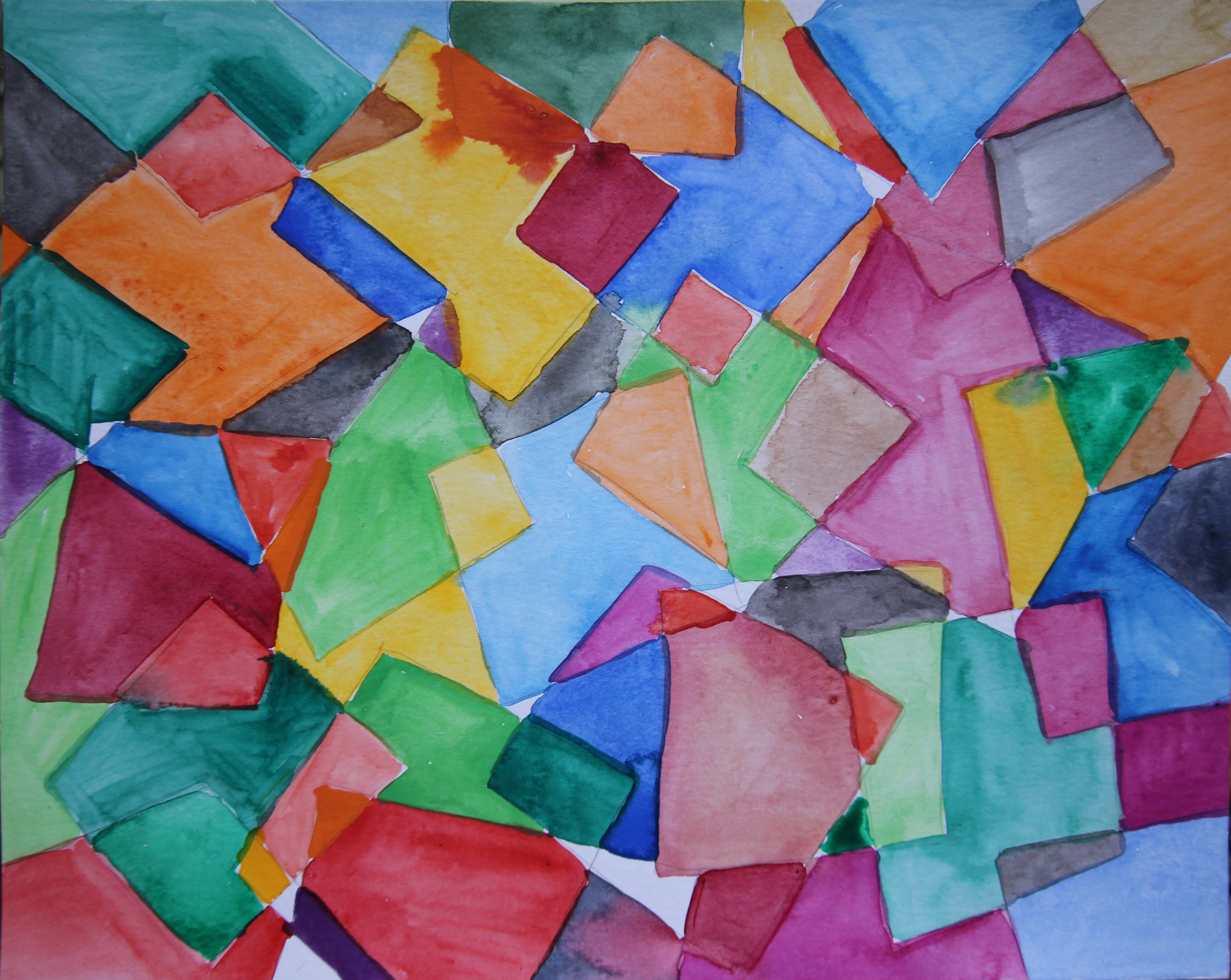 Sin t&iacute;tulo, 2017. Acuarela y l&aacute;piz sobre papel, 20 x 25 cm.