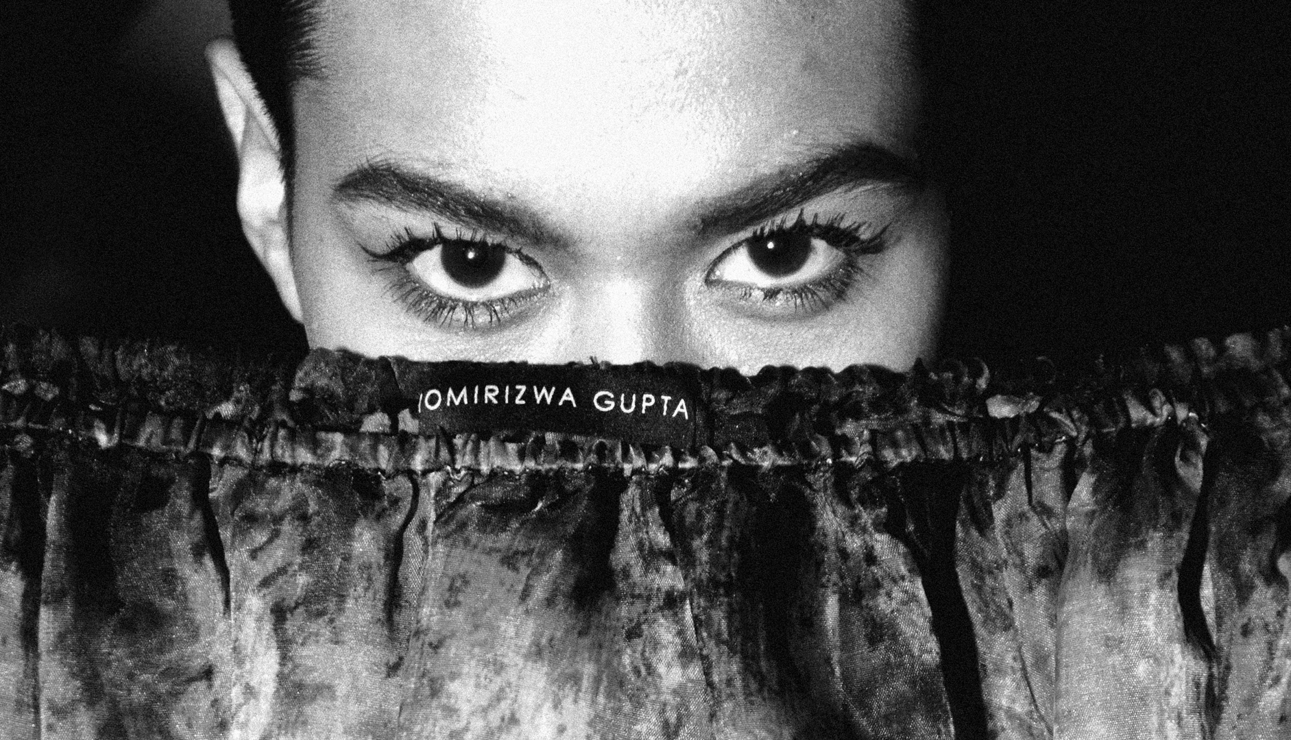 Alicia Amin backstage for Syormirizwa Gupta at Kuala Lumpur Fashion Week