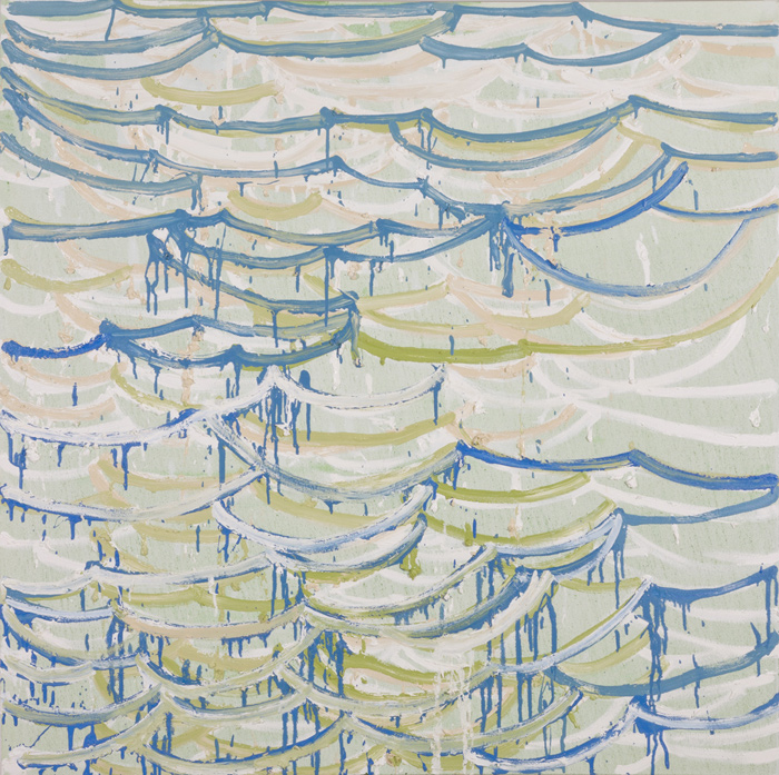 Ascension-Symptoms, 2013, oil on canvas, 48"x48