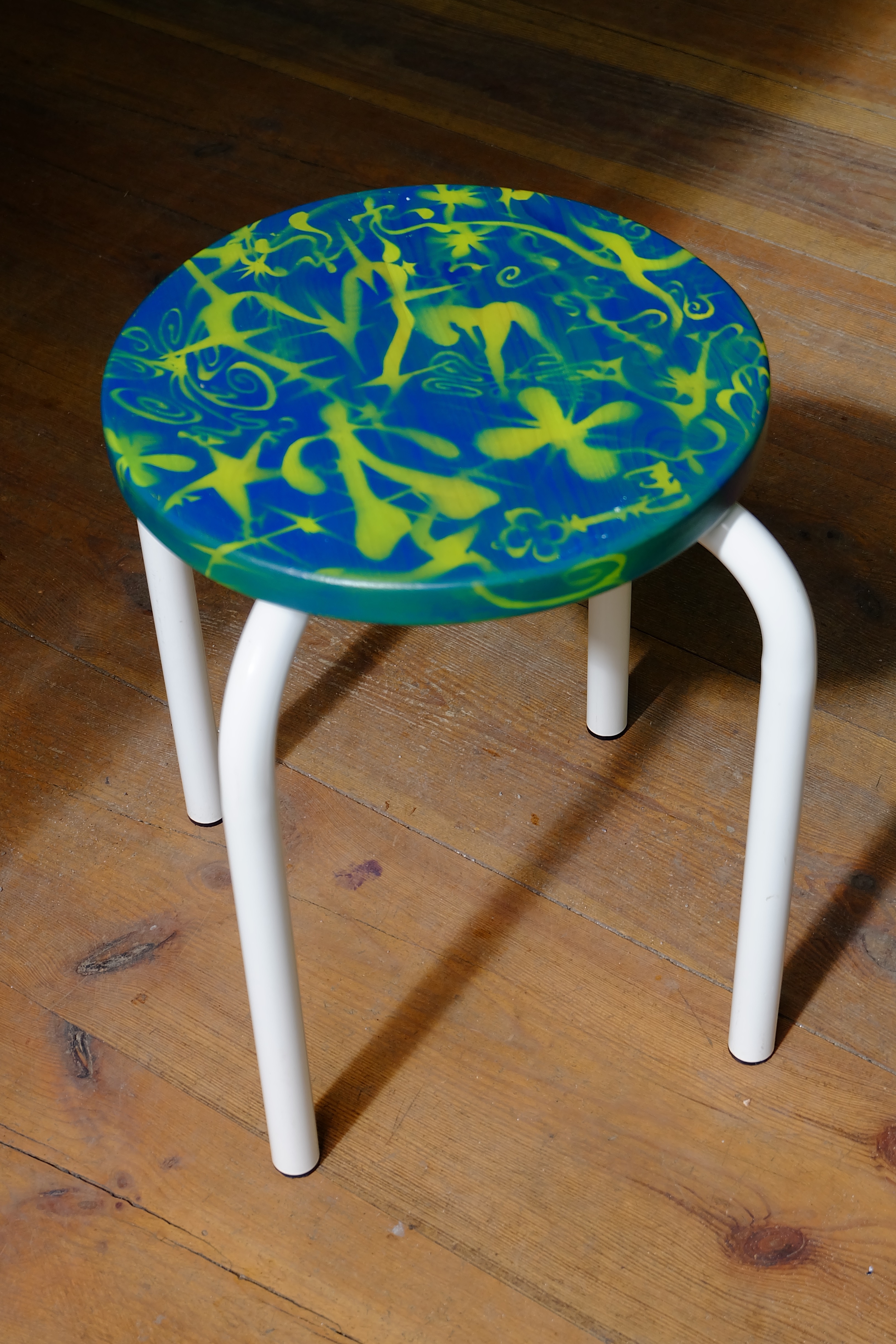 D&M upcycled stools. 2023