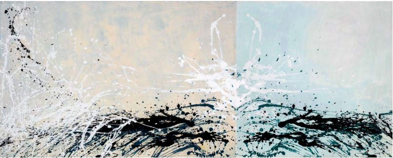 Parataxe V, Diptyque, 250x100cm, 2020