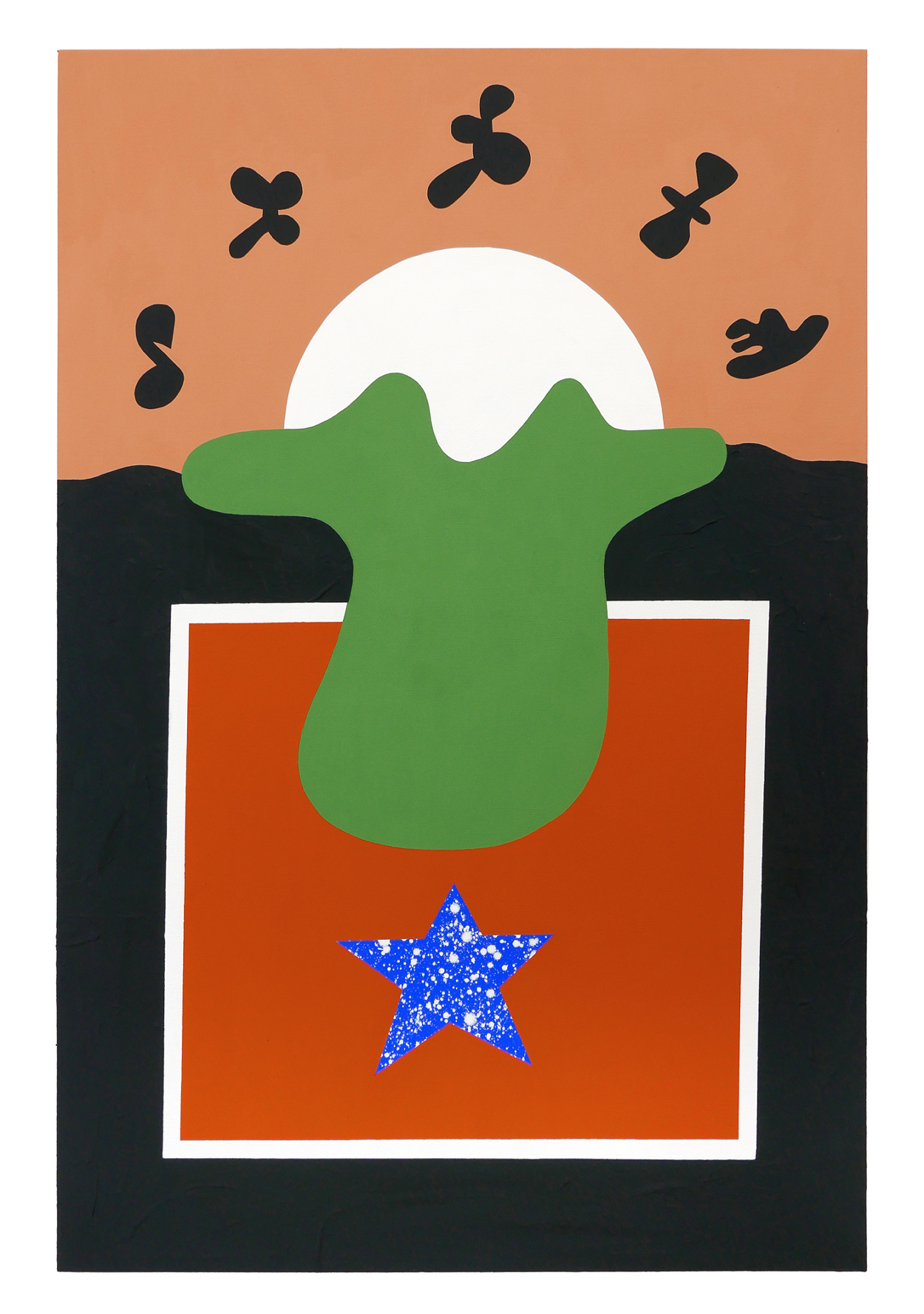 Farmer Tan 28" x 36" (2018)