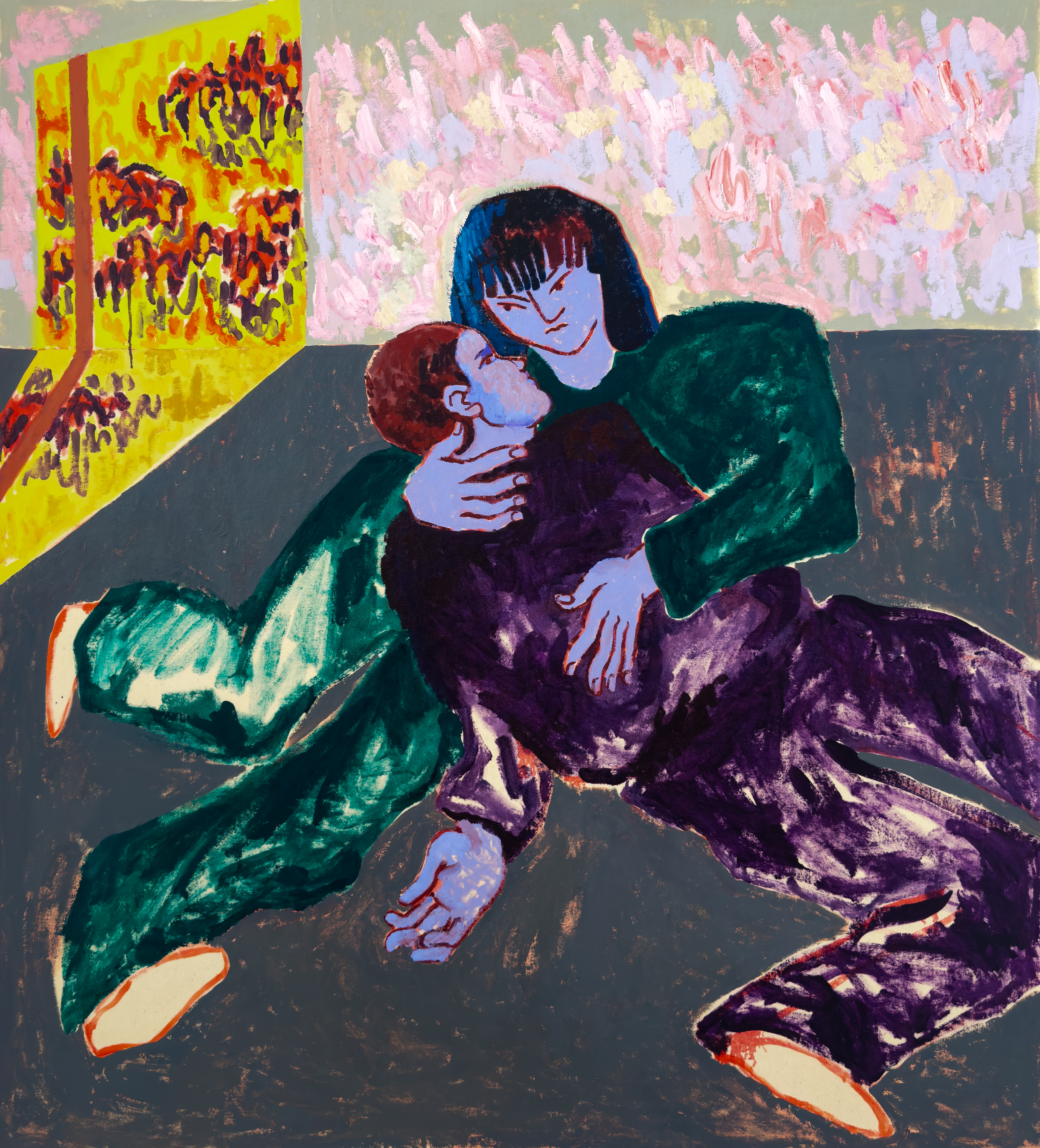 Rosas (II) - 139x126 cm