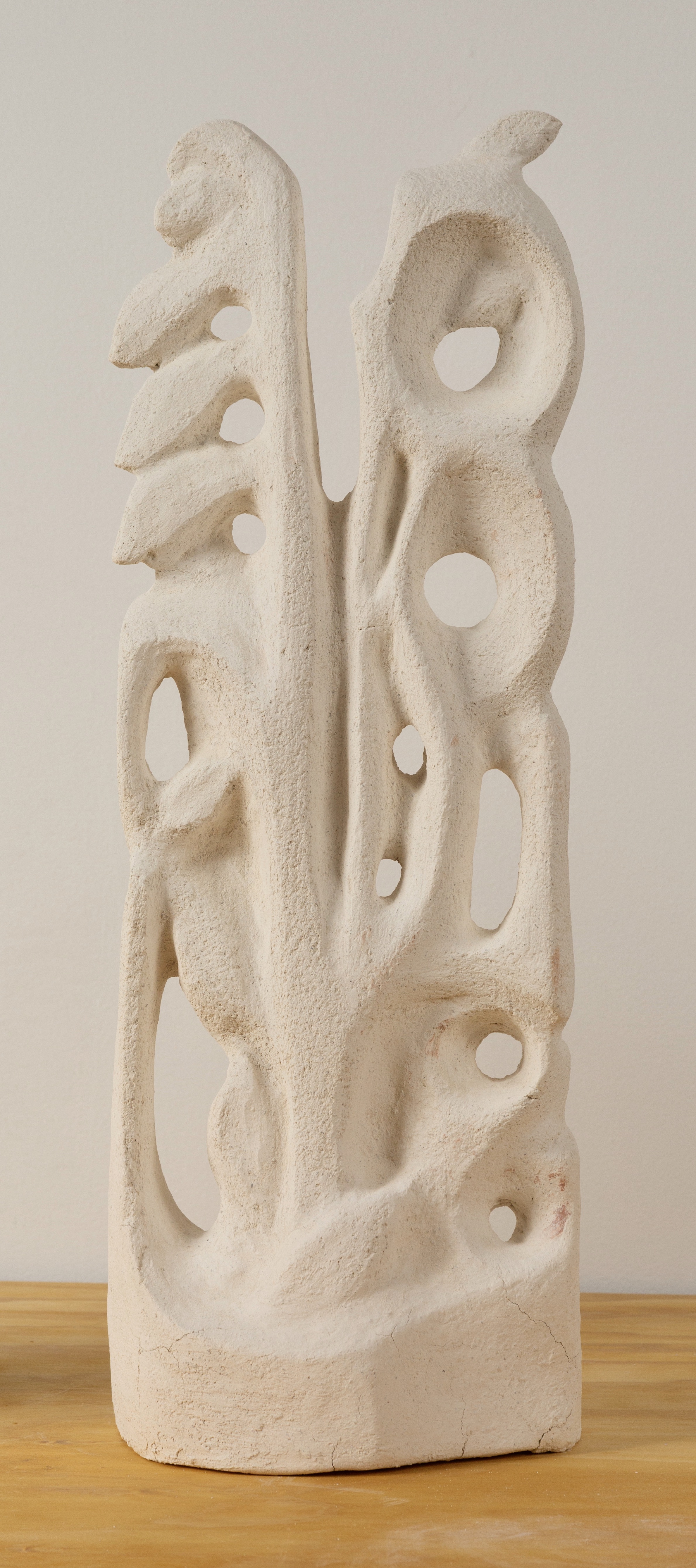 Forest II, Bisqued stoneware, 22 x 8 x 4 in