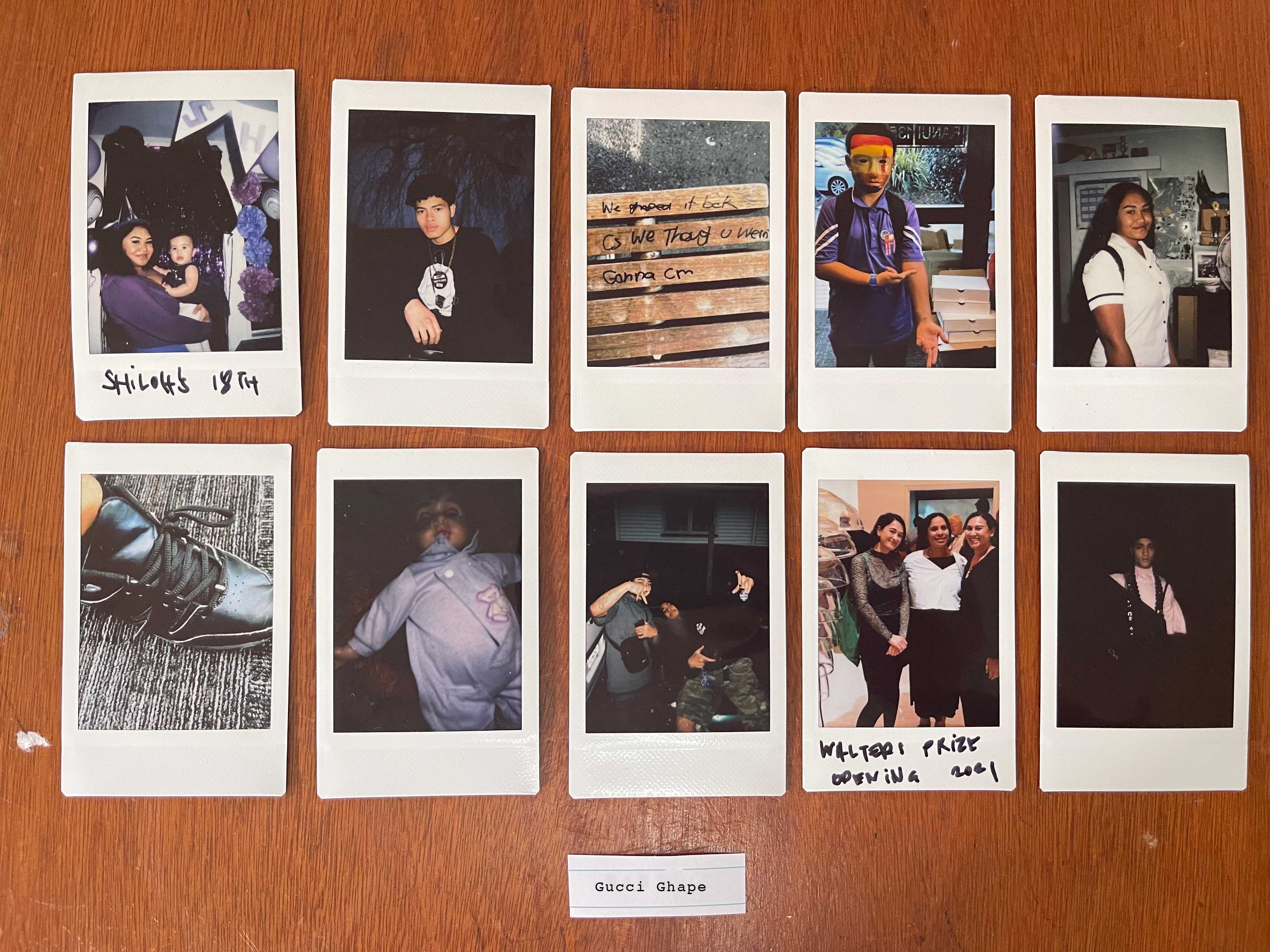  Gucci Ghape, set of 10 instax polaroids, 2017-21