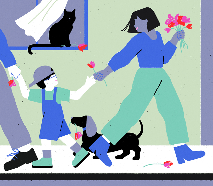 El País kindness Illustration María Hergueta