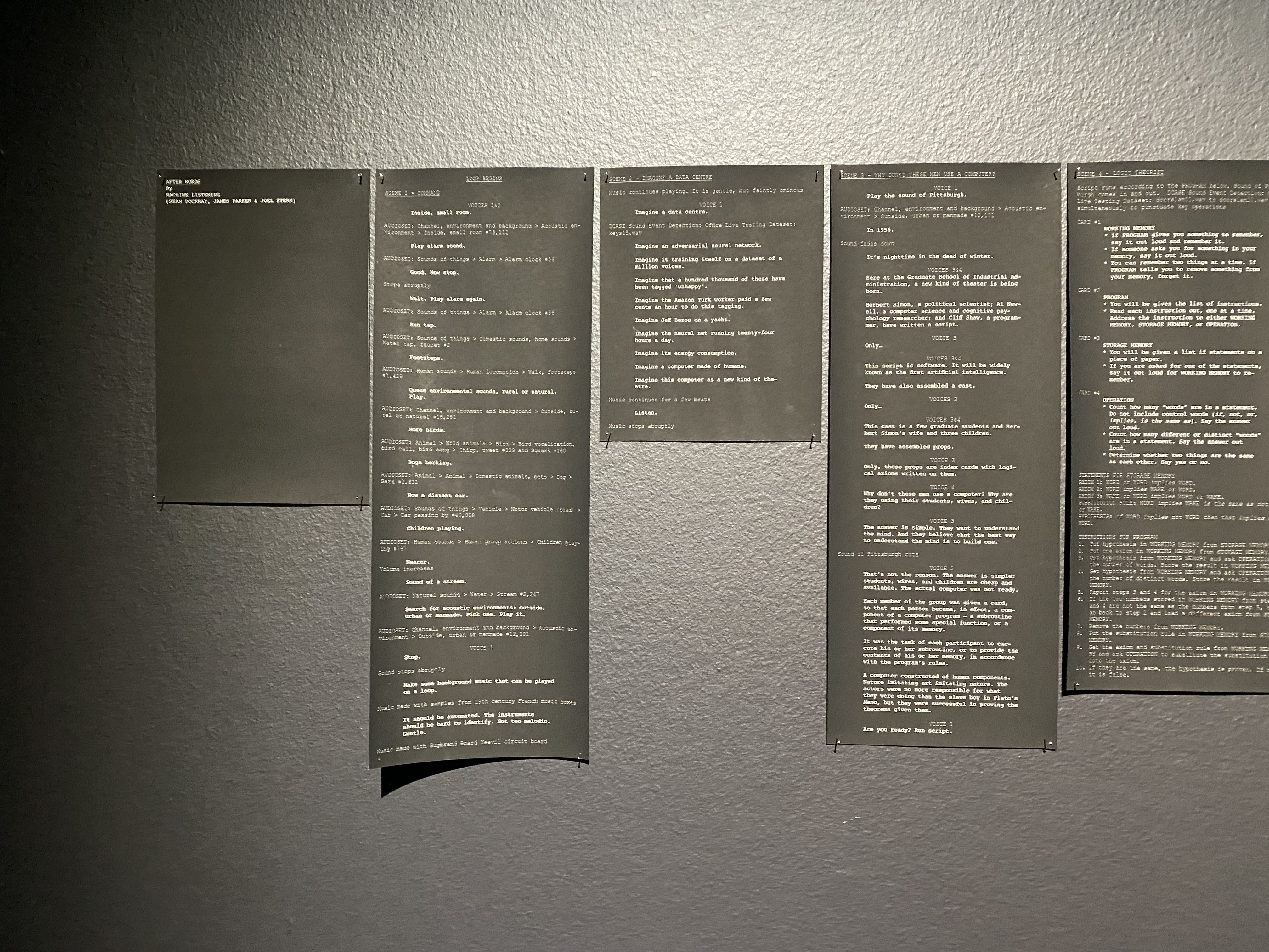 transcript provided outside