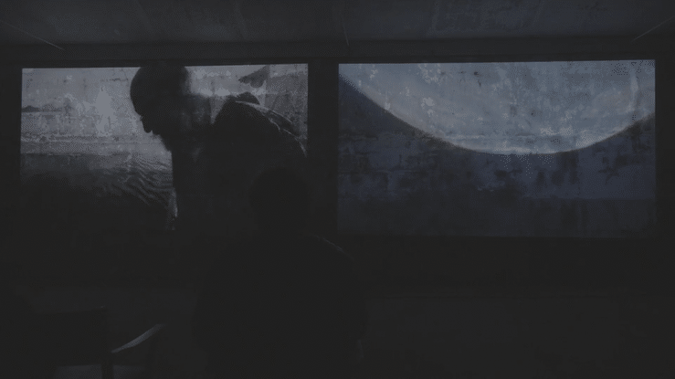 Overflate / Underflate / Surface / Sousface. Two-channel audiovisual installation, 4K video, 2021