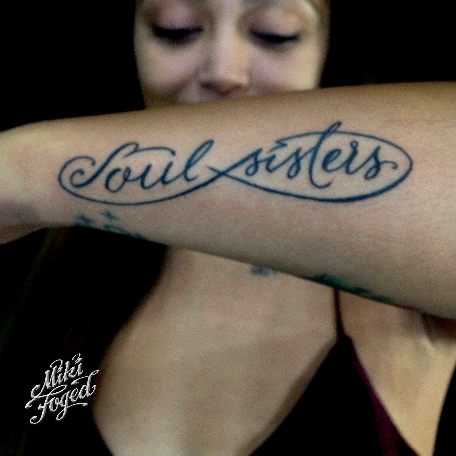 15HRDAZE — Cutie little matching tattoos on some soul sisters...