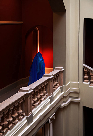 Anonymous Blue, Dimensions variable. 2010