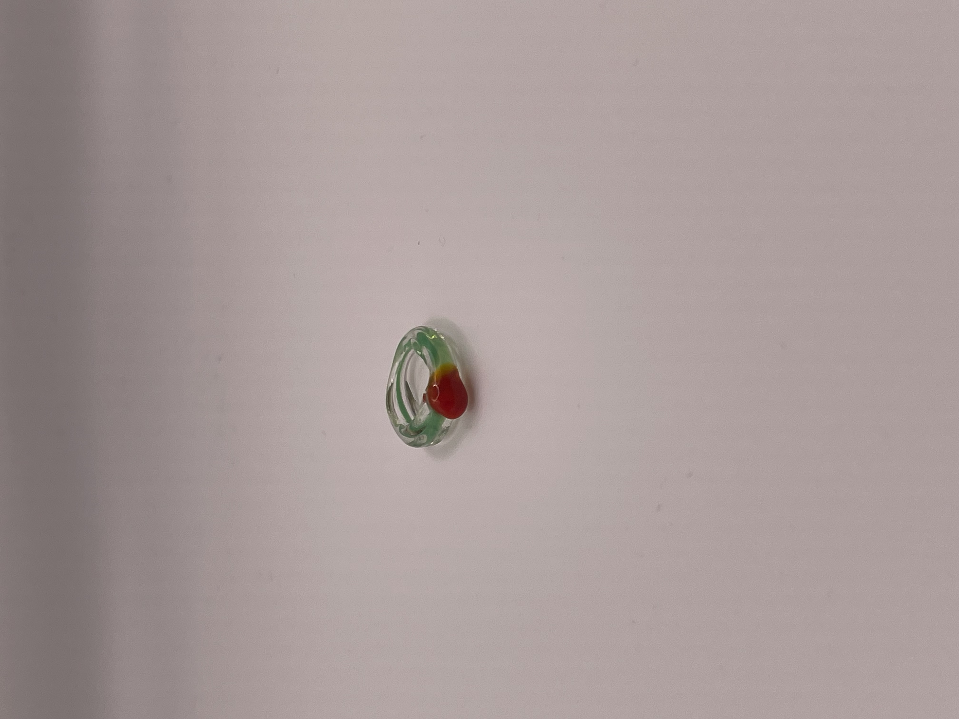 Flower Bud Hair Charm, Glass