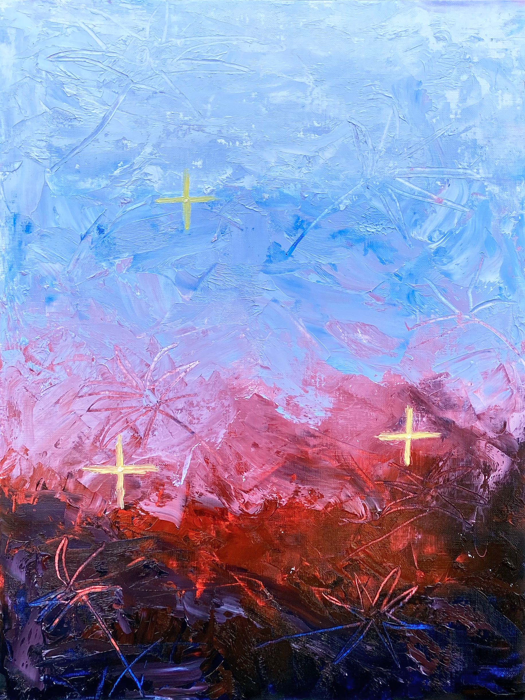 Althea, 2020, oil on canvas board, 12x16"