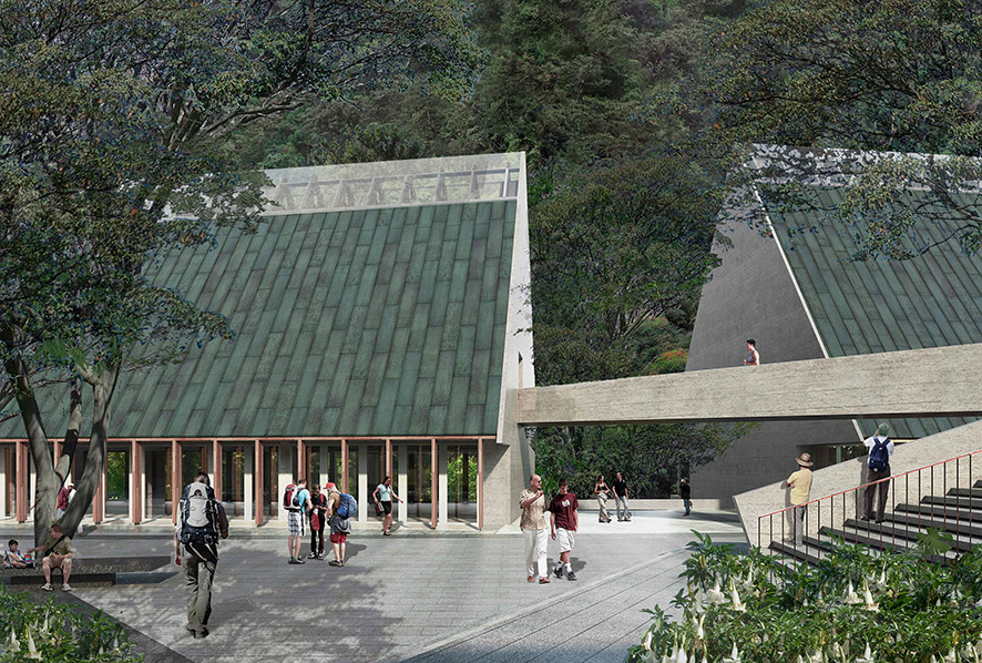 Visitor Center in Machu Picchu