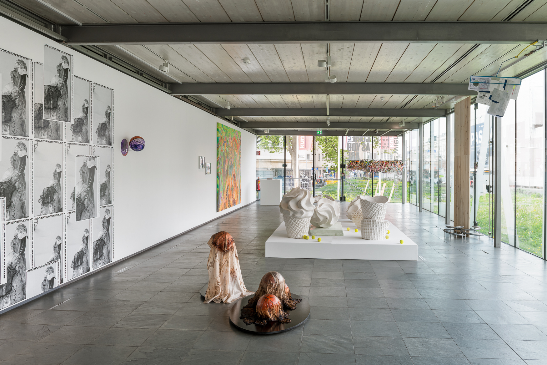 Ausstellungsansicht: Come as You Are. Preis der Kunsthalle Wien 2023, Kunsthalle Wien 2024, Foto: Klaus Pichler.