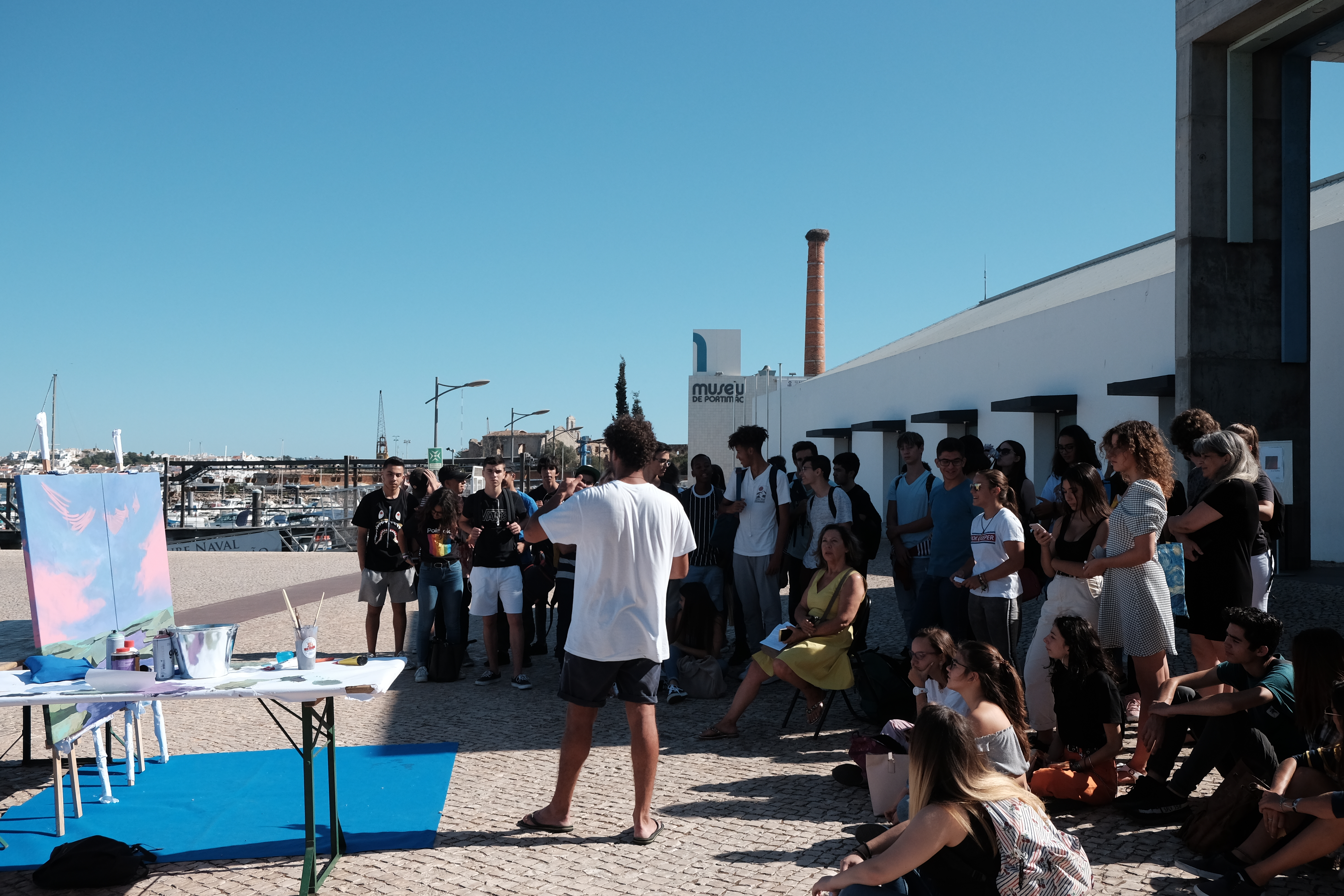 Student talks by the artists