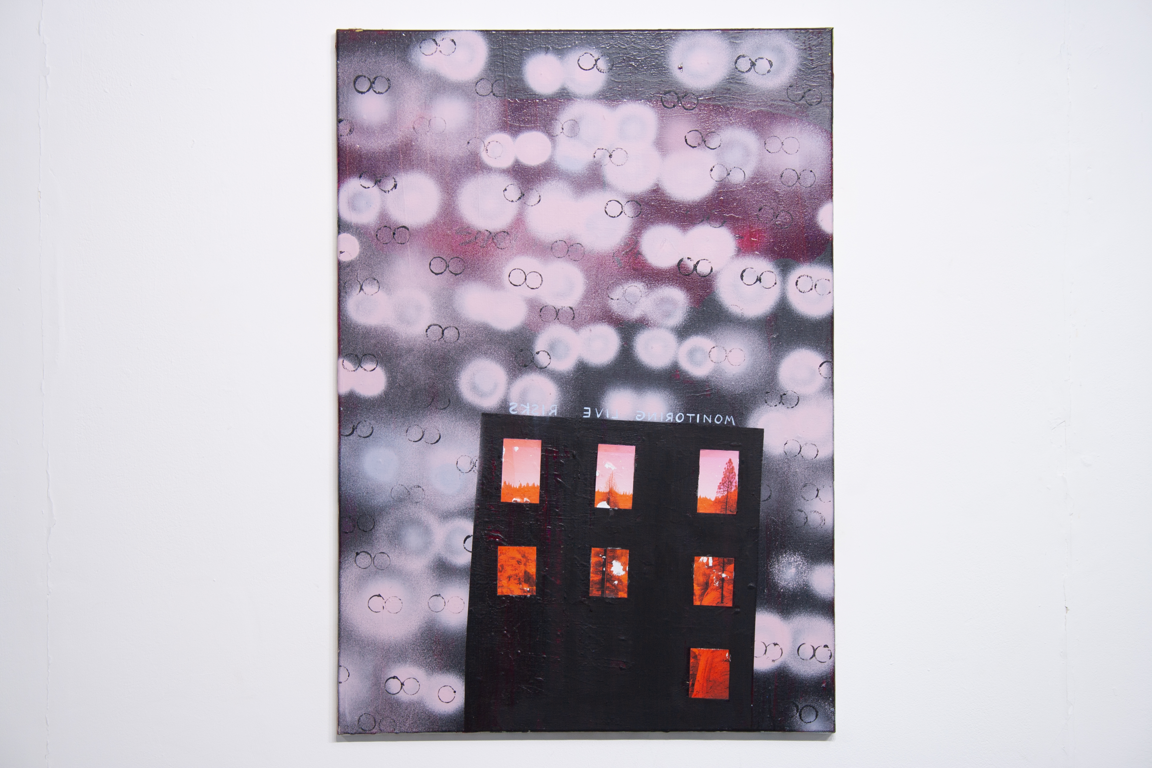 Monitoring live risks, 84 x 59.5cm, 2023