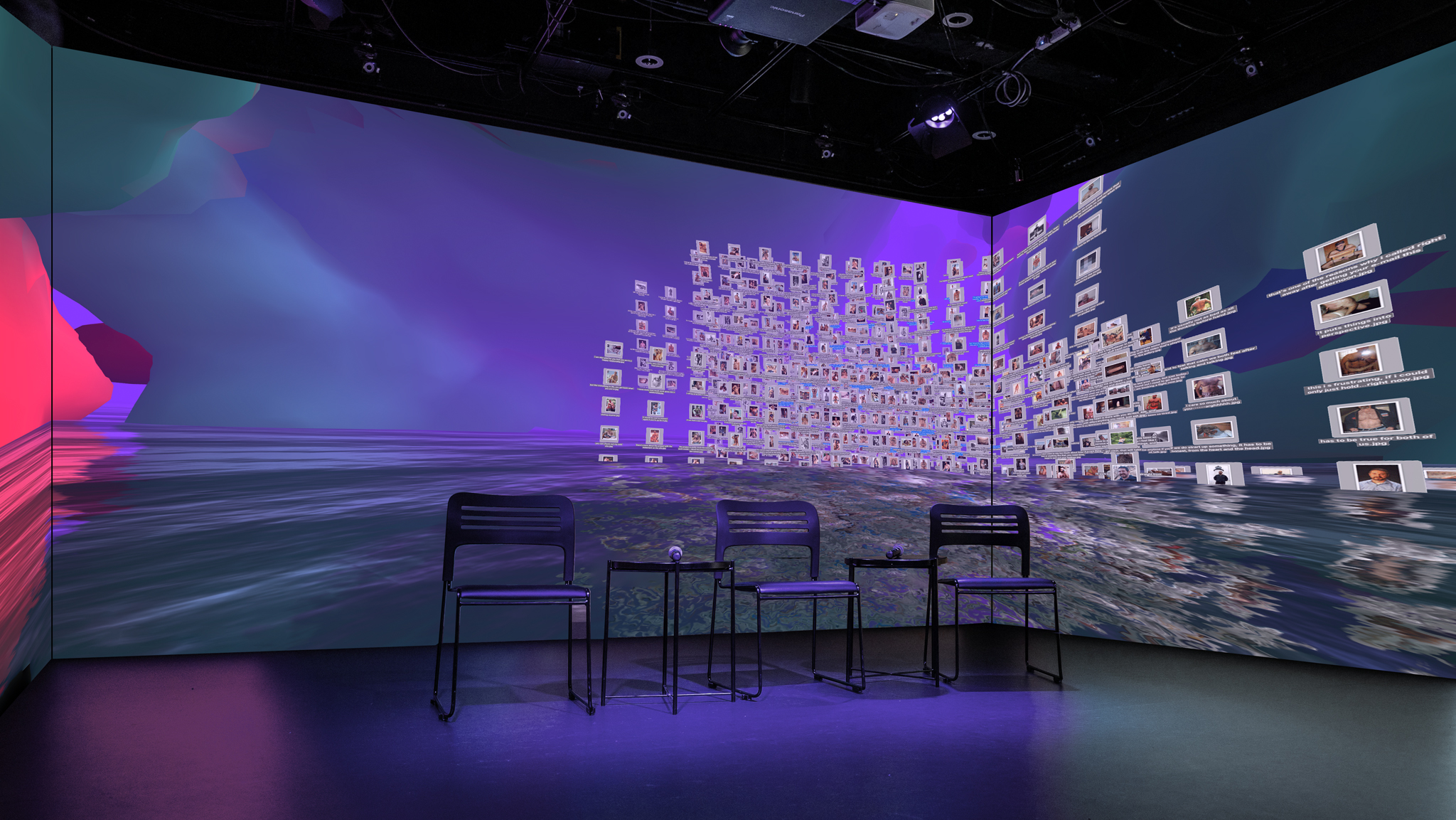 installation, exhibition view, Onassis ONX, 2023