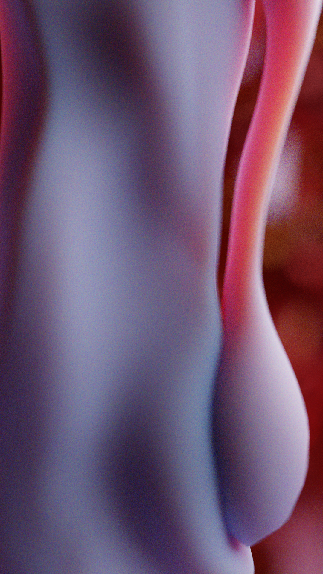 Anna Hughes, Blender Experiment #7, Digital image, 2023.