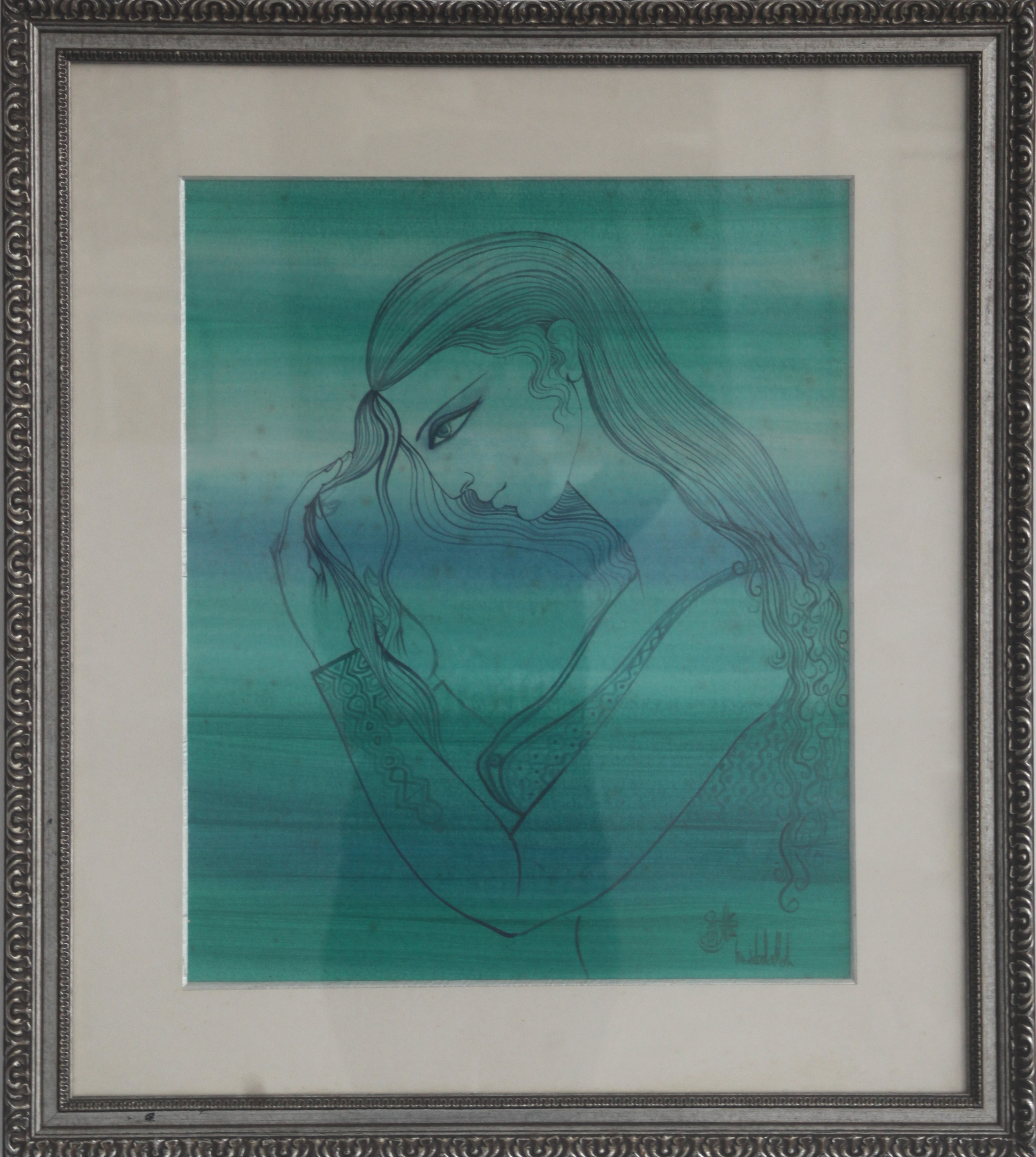 Jellal Ben Abdallah, Sans titre, 16x68cm