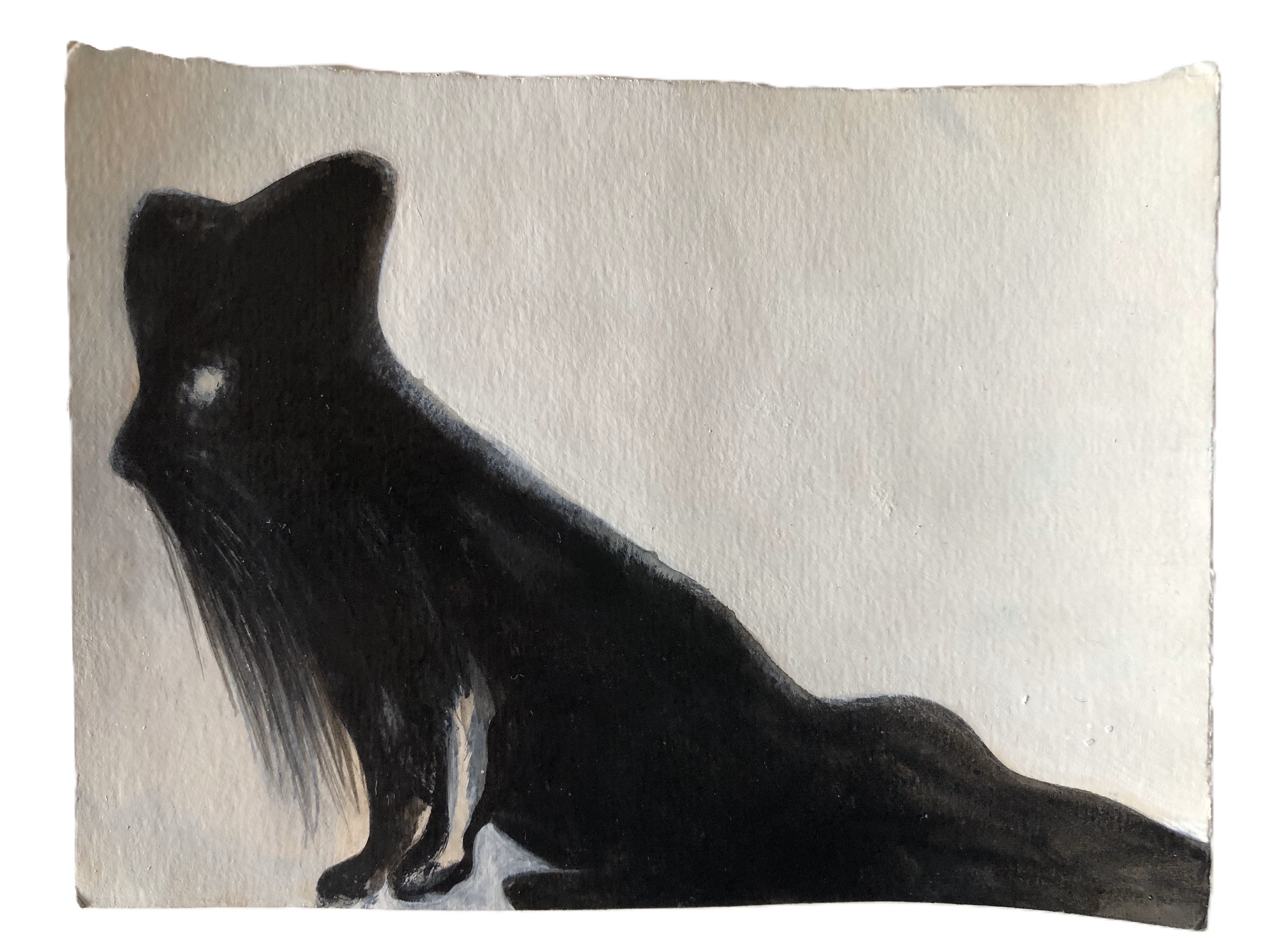 N.C. - Mixed media on paper - 12x16 cm